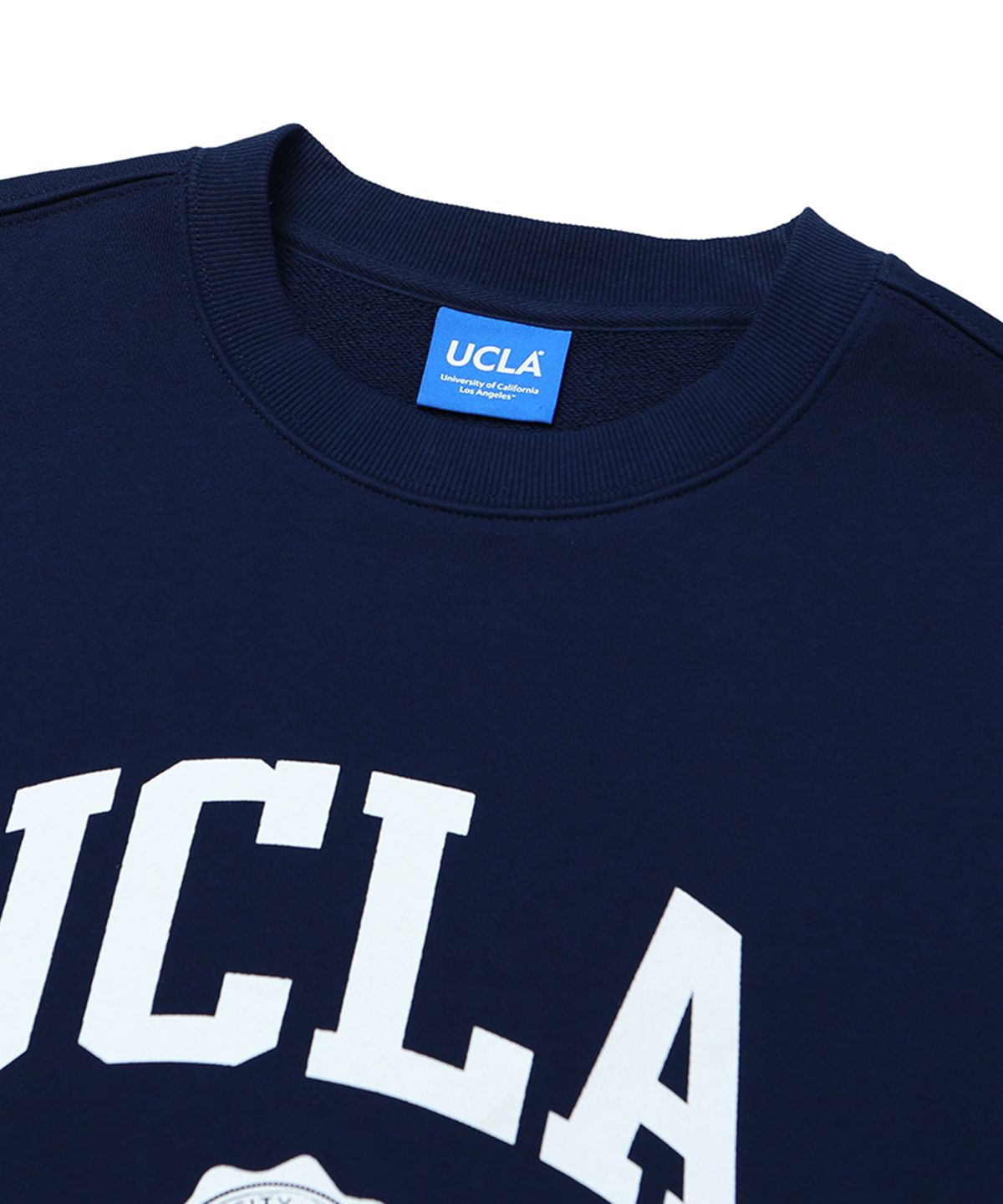 유씨엘에이(UCLA) 아치 로고 스웨트셔츠[NAVY](UZ3LT03_45)