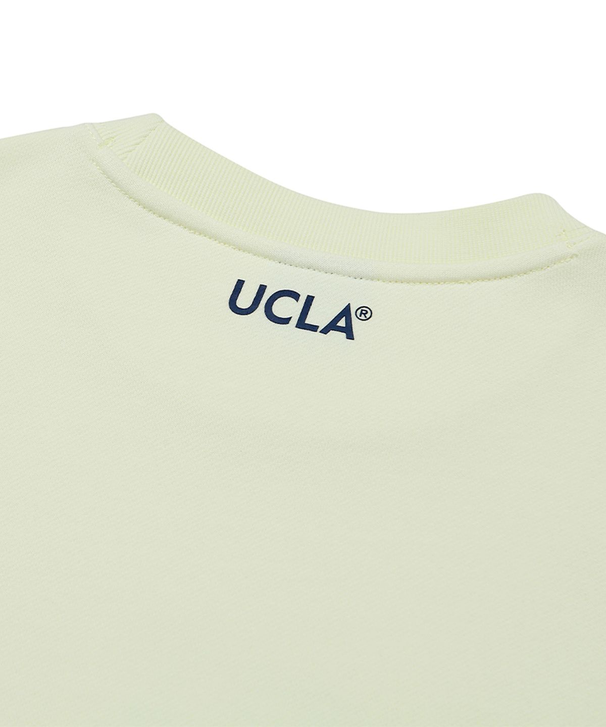 유씨엘에이(UCLA) 아치 로고 스웨트셔츠[YELLOW](UZ3LT03_75)
