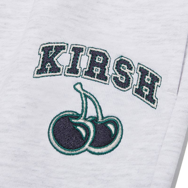 [ KIRSH ]★ARCH CHERRY LOGO SWEAT SET-UP PANTS MUSINSA公式 | KIRSH Arch Cherry Logo Sweat Setup Pants