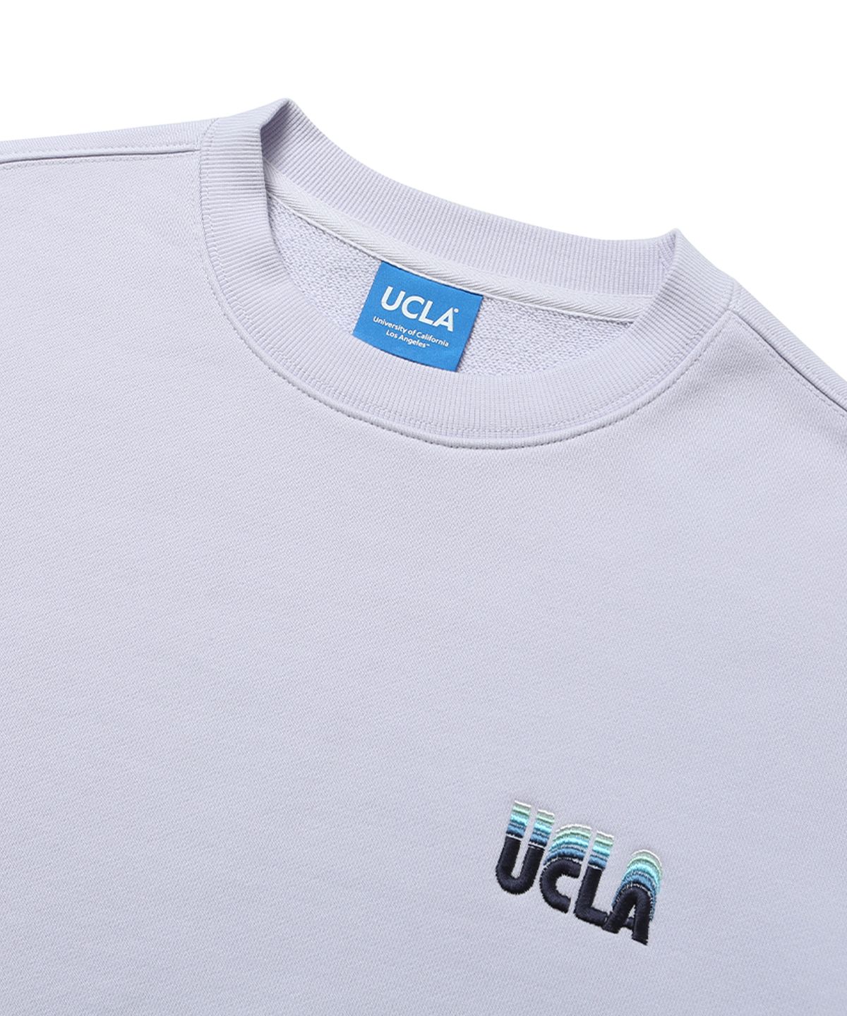 유씨엘에이(UCLA) 변형로고 베이직 맨투맨[VIOLET](UZ3LT02_49)