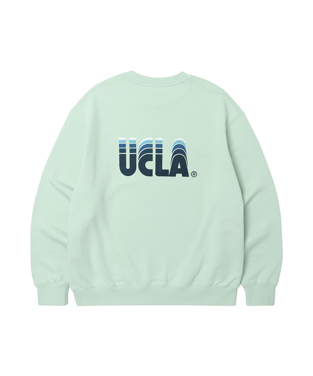 유씨엘에이(UCLA) 변형로고 베이직 맨투맨[MINT](UZ3LT02_61)