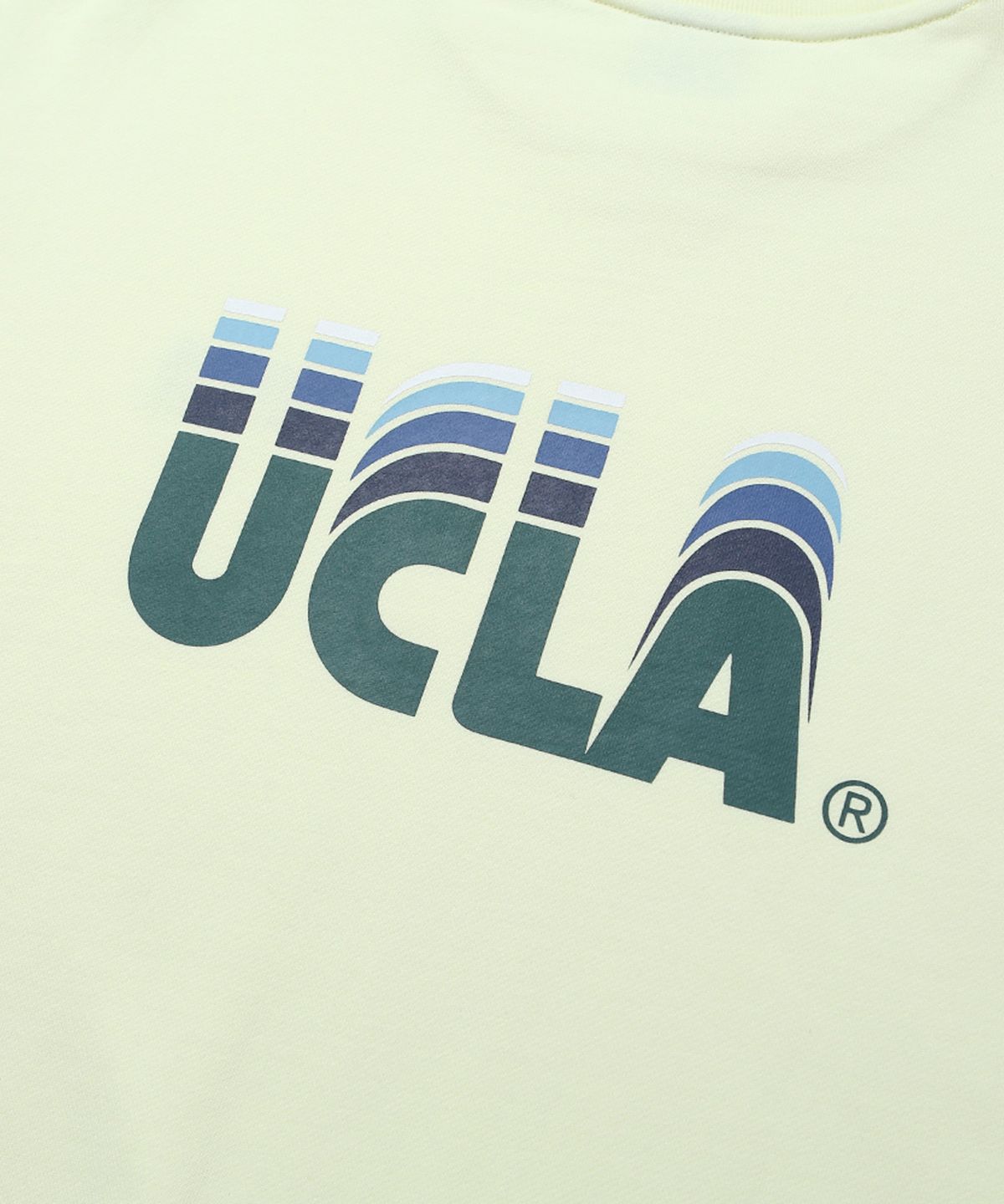 유씨엘에이(UCLA) 변형로고 베이직 맨투맨[YELLOW](UZ3LT02_75)