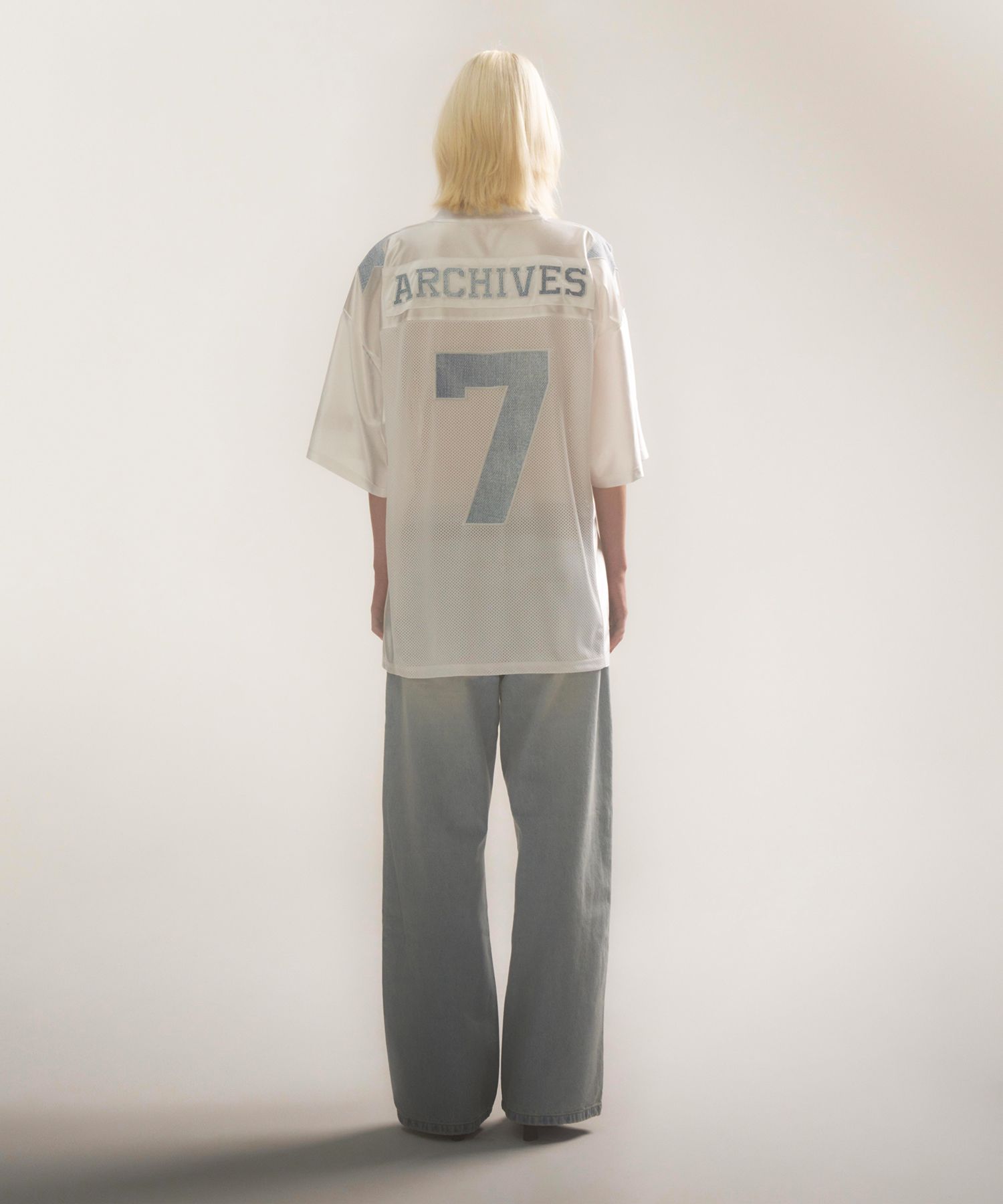 MUSINSA | 2000ARCHIVES 2000 Football T-Shirt (Denim)