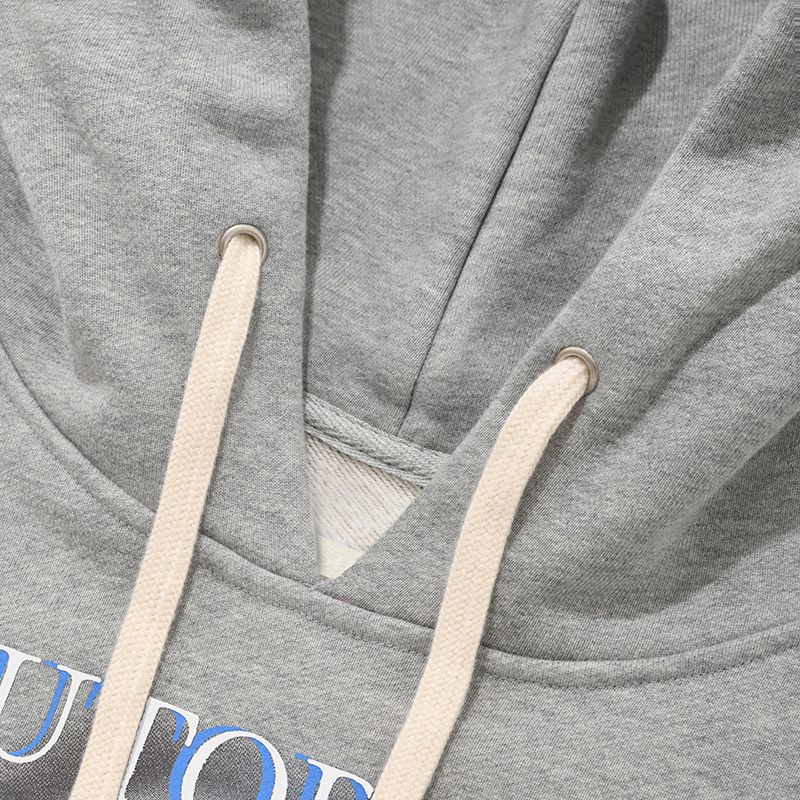 ★KIRSH★ Collection Utopia Wording Sweatshirt Charcoal Utopia Hoodie - Washed Charcoal | GIFTED HEROES – Gifted Heroes