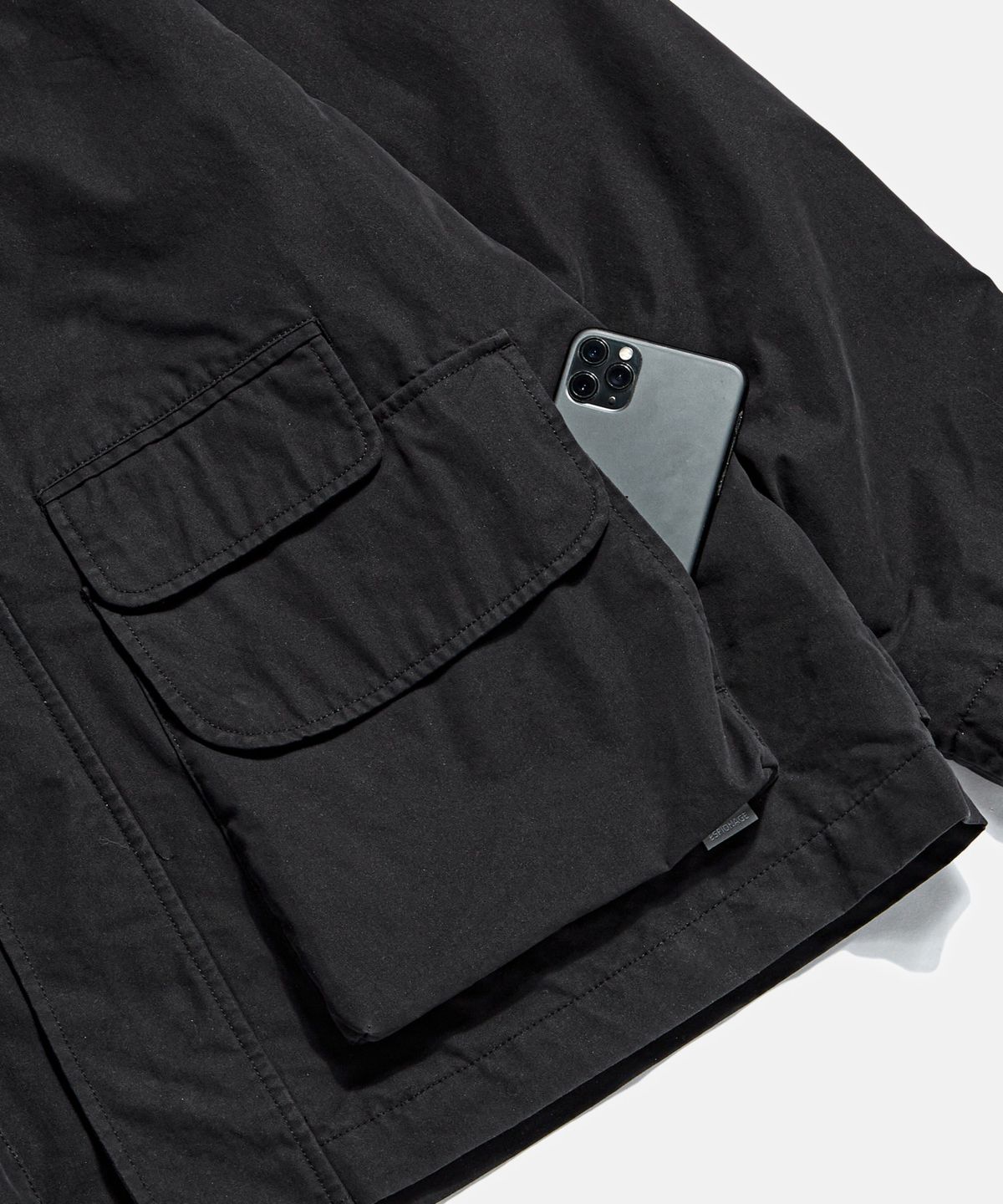 에스피오나지(ESPIONAGE) Hunting Blouson Jacket Black
