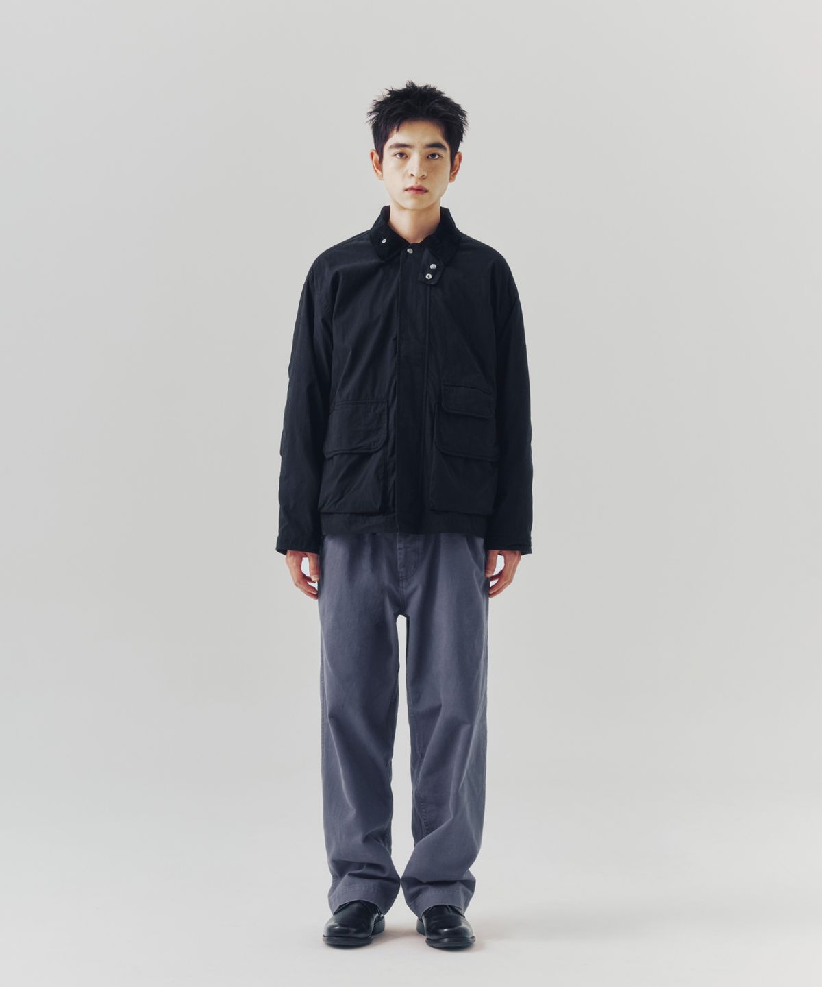 에스피오나지(ESPIONAGE) Hunting Blouson Jacket Black