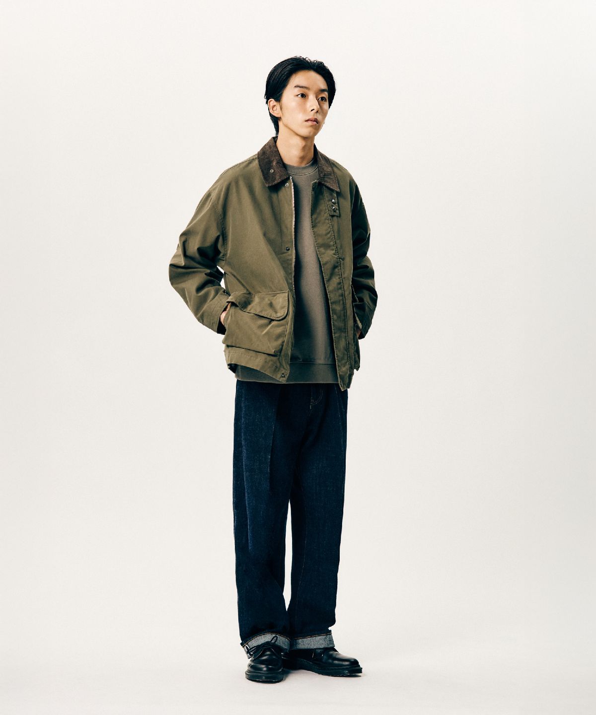 에스피오나지(ESPIONAGE) Hunting Blouson Jacket Olive