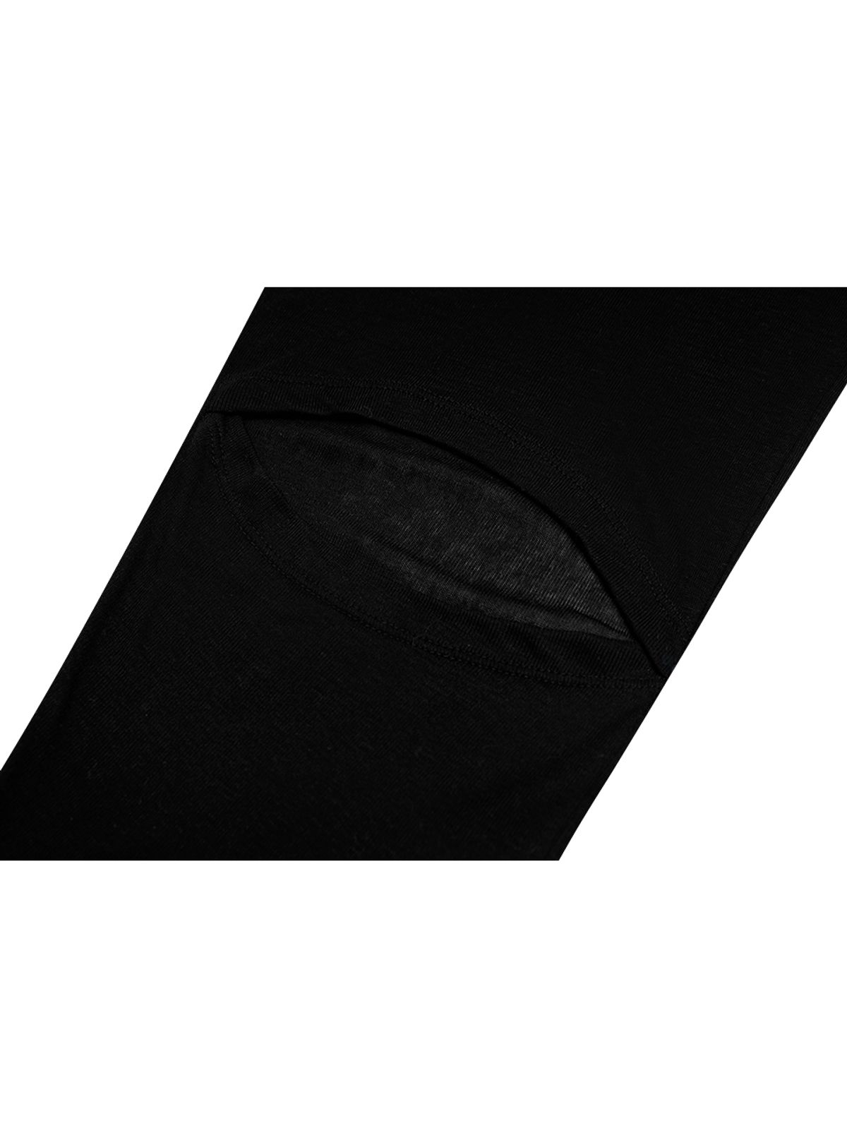 인터레스트(INTEREST) CUT OUT SLEELVE TOP_BLACK