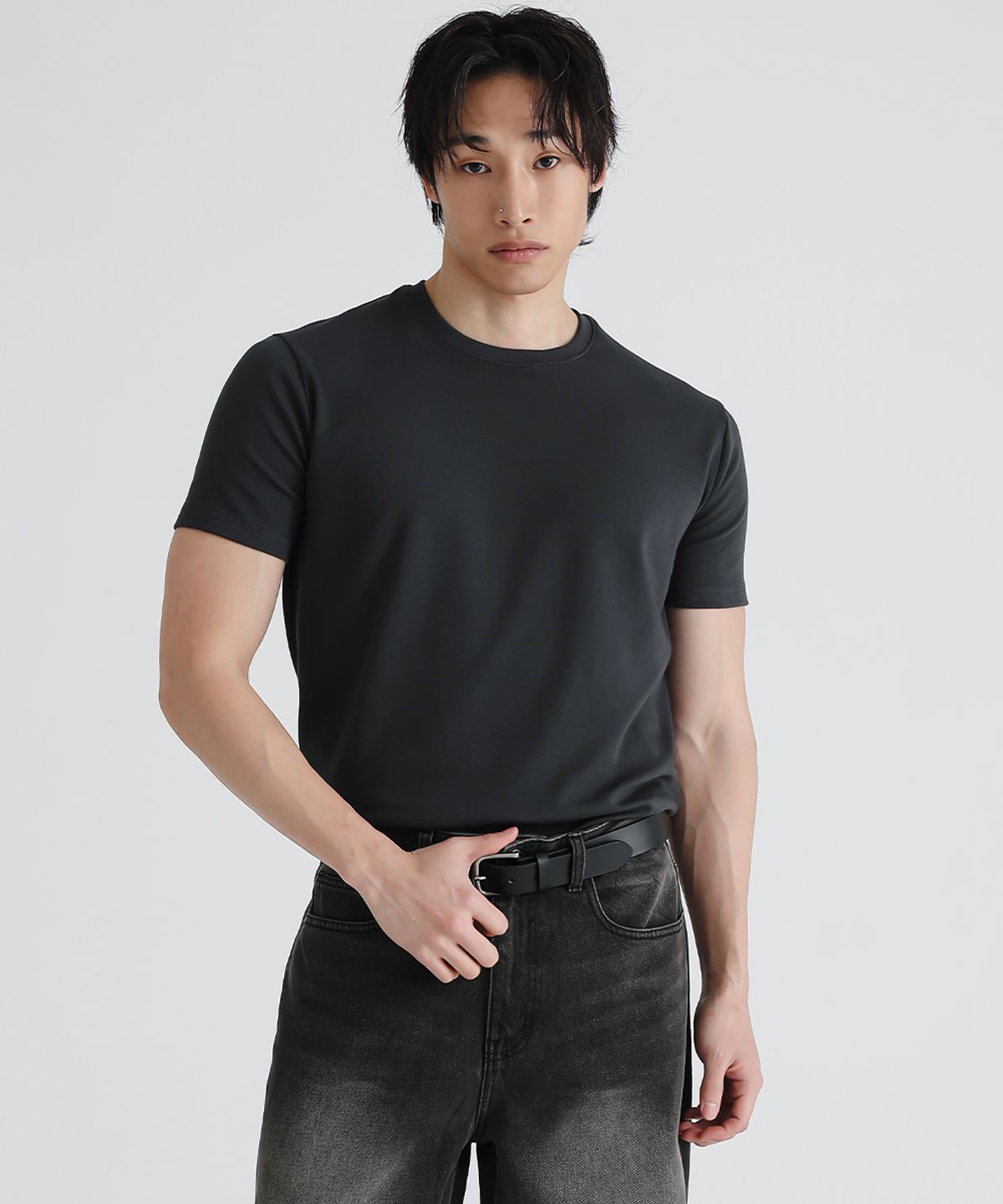 몰든(MALDEN) [2pack] 클래식 머슬핏 무지 티셔츠