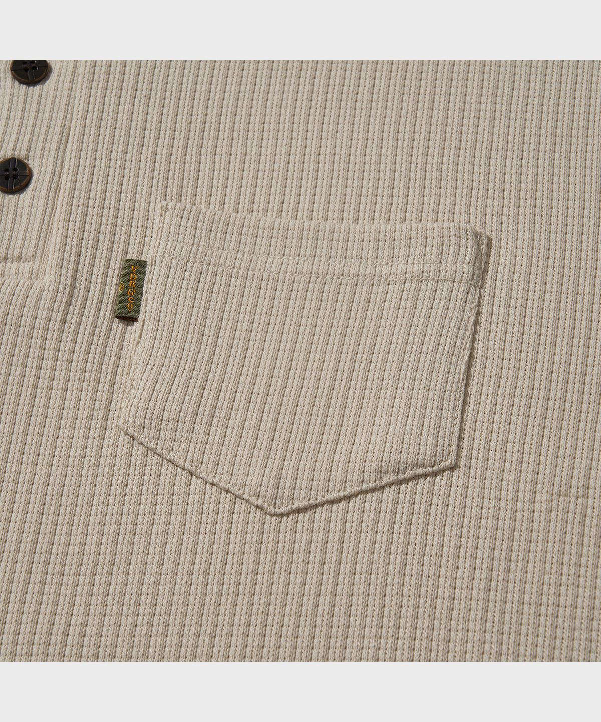 비디알(VDR) CLASSIC HENLYNECK LONG SLEEVE [Ivory]