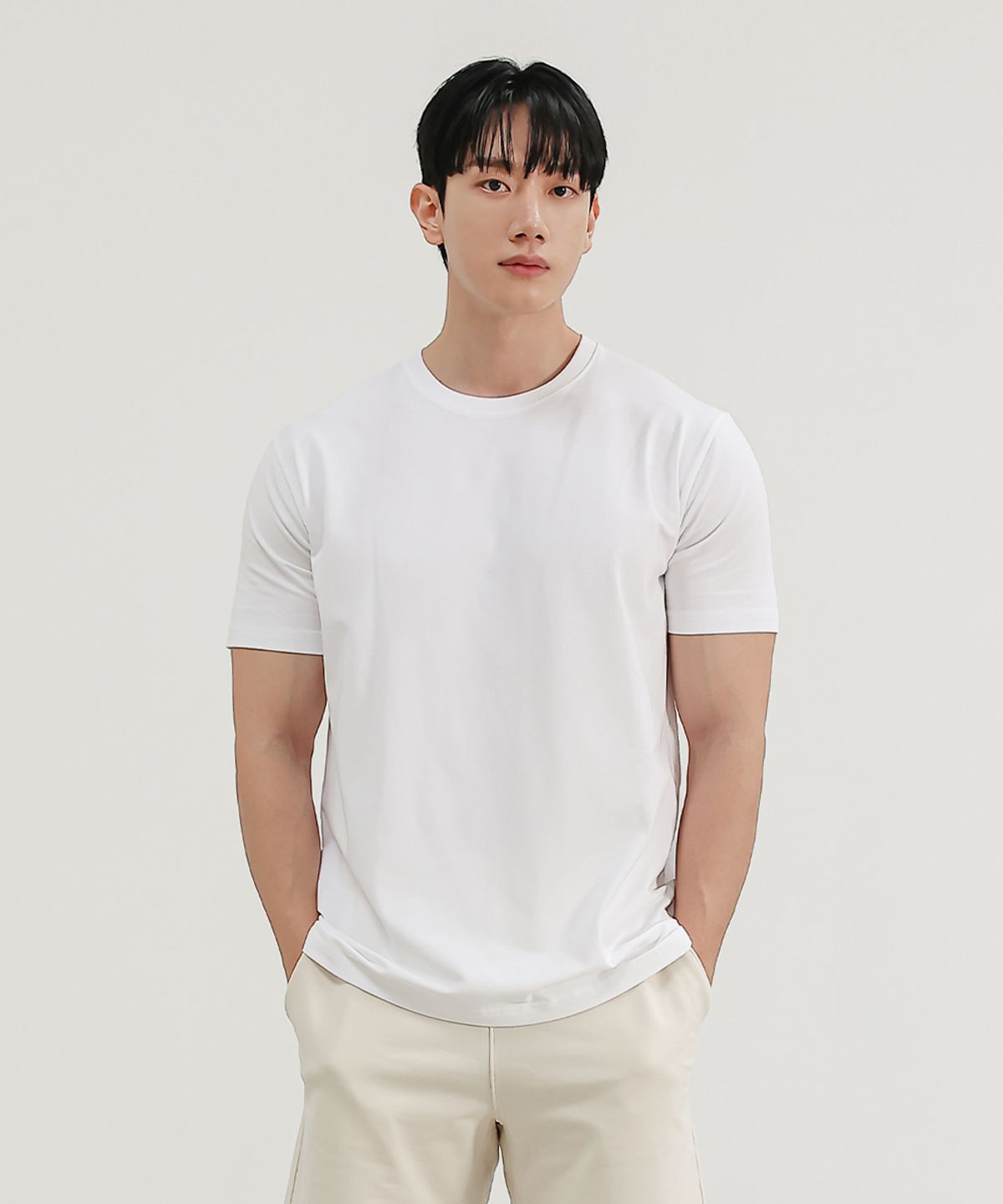 몰든(MALDEN) [2pack] 스탠다드 머슬핏 무지 반팔 티셔츠