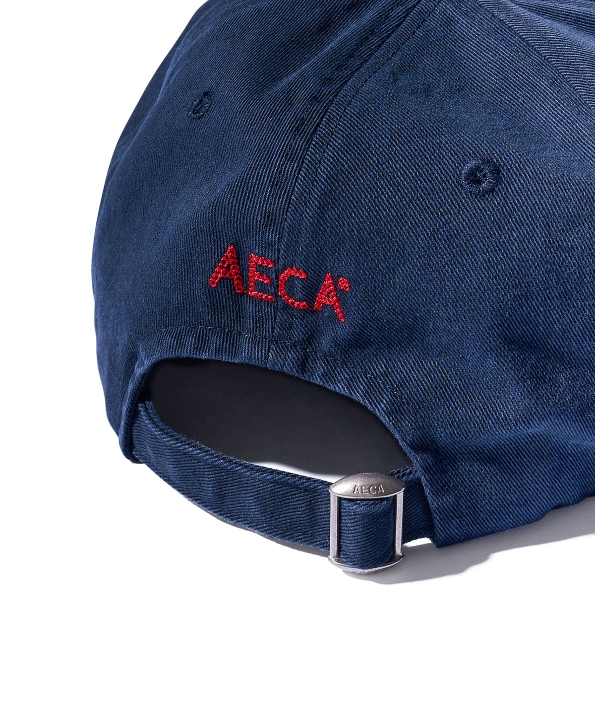 에이카화이트(AECA) AECA CLOVER LOGO CAP-NAVY