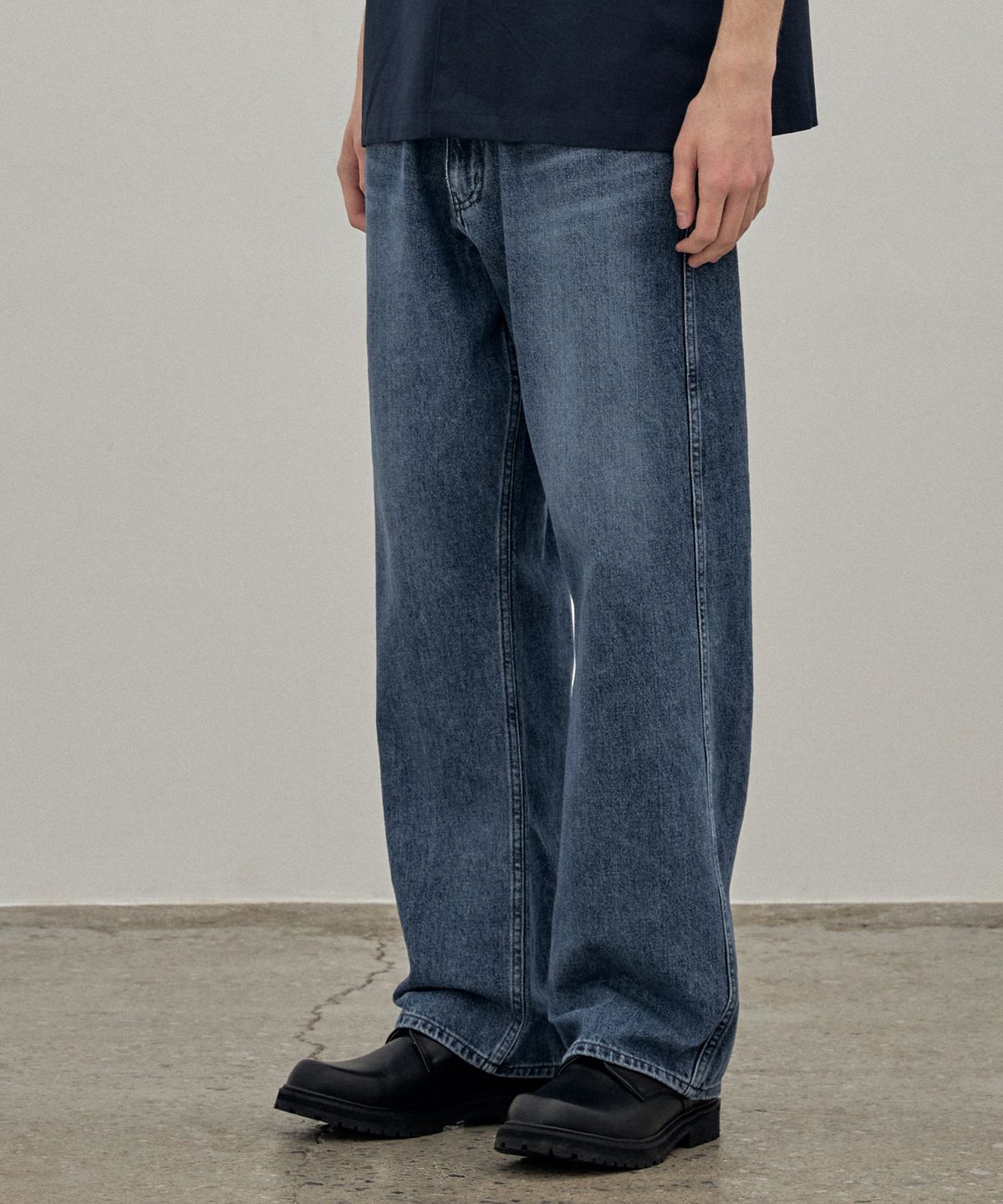 엔도어(ENDOOR) Isko wide denim pants (light blue)