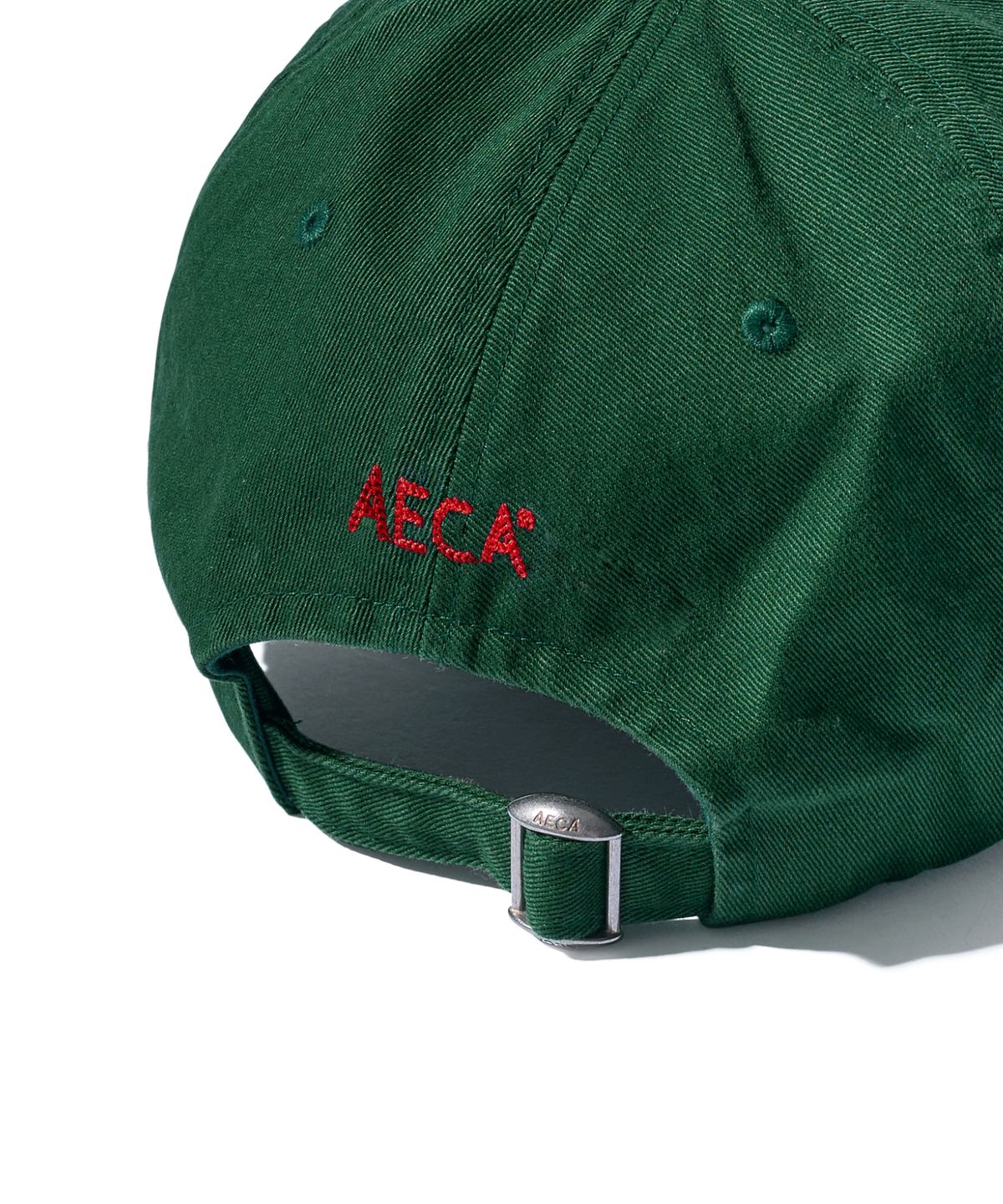에이카화이트(AECA) AECA CLOVER LOGO CAP-GREEN