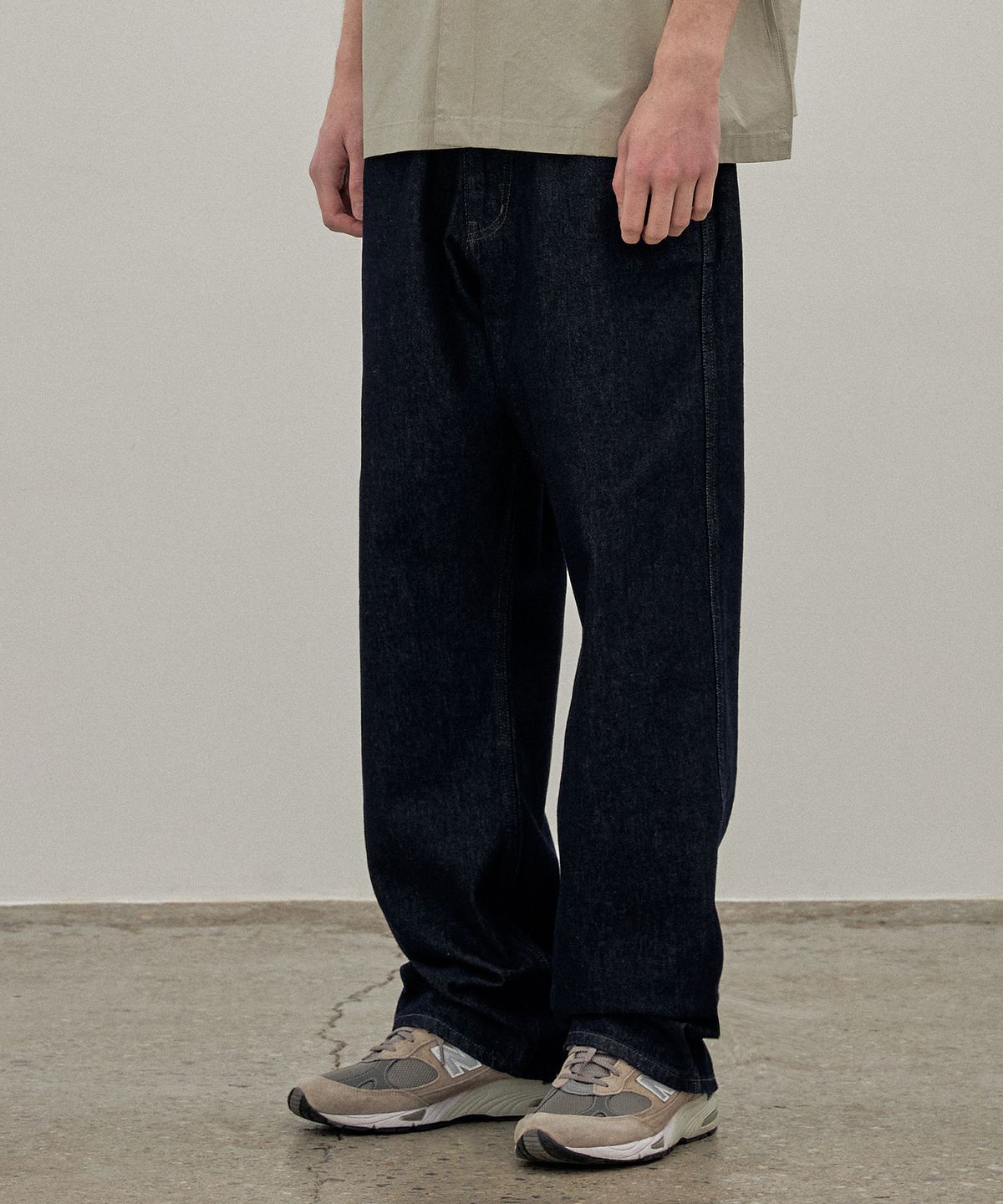 엔도어(ENDOOR) Isko wide denim pants (one-washed)