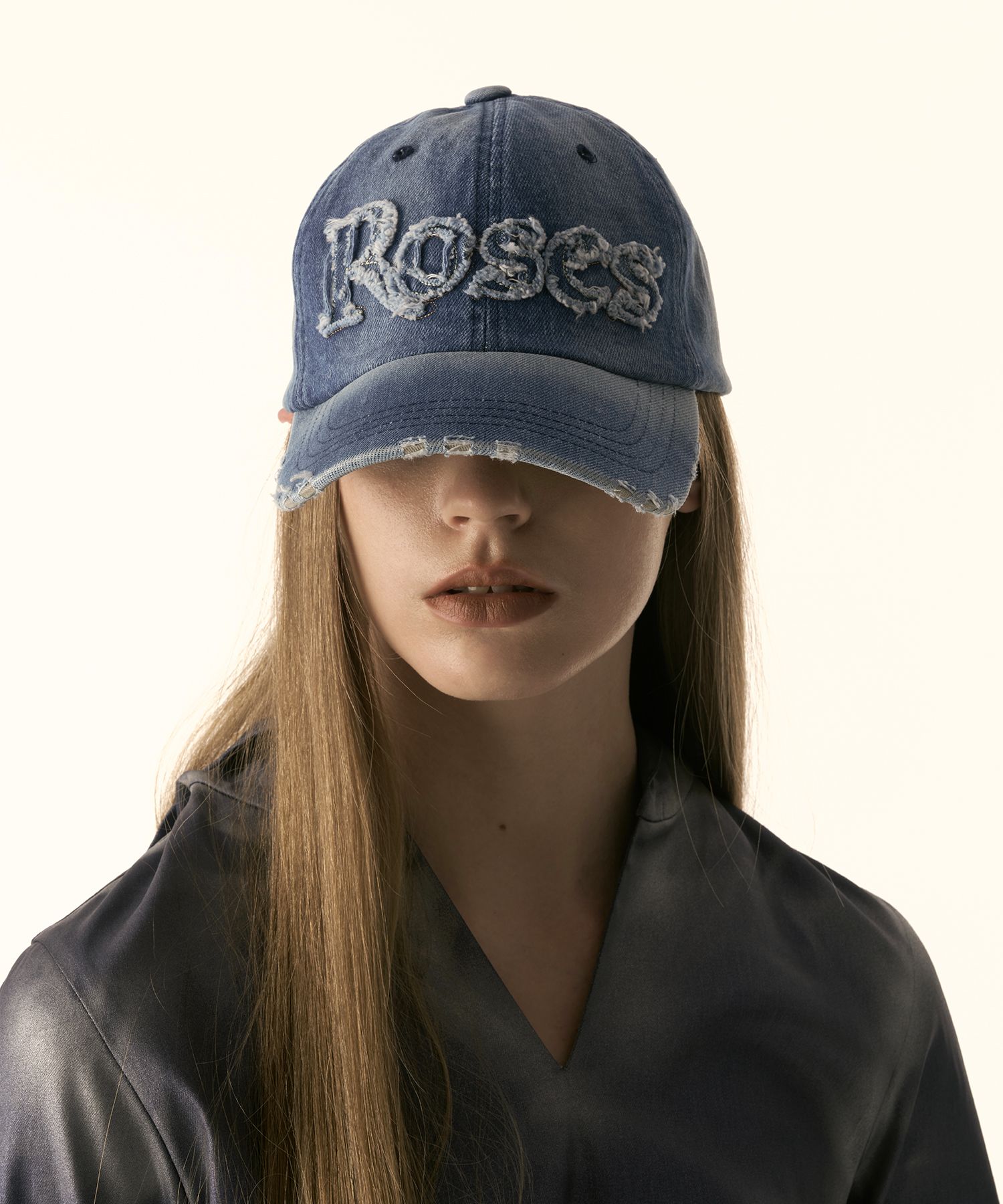 MUSINSA公式 | 2000ARCHIVES Roses Denim Ball Cap