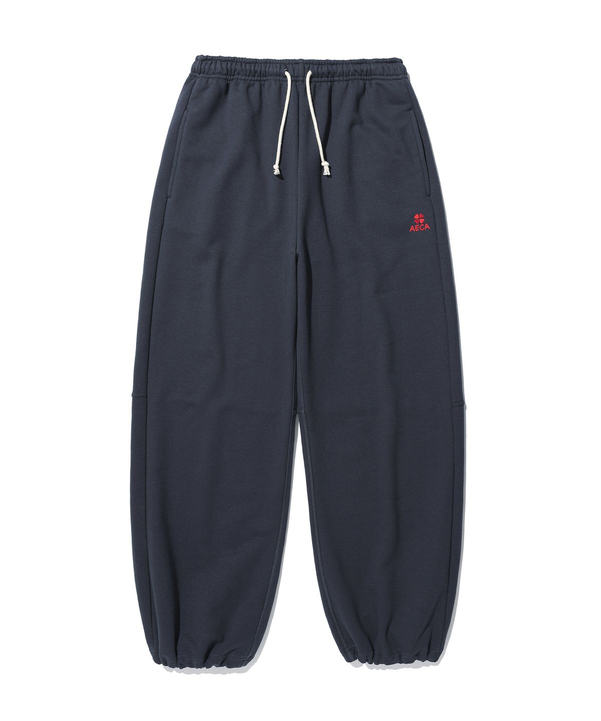 에이카화이트(AECA) EVERYDAY AECA CLOVER SWEAT PANTS-NAVY