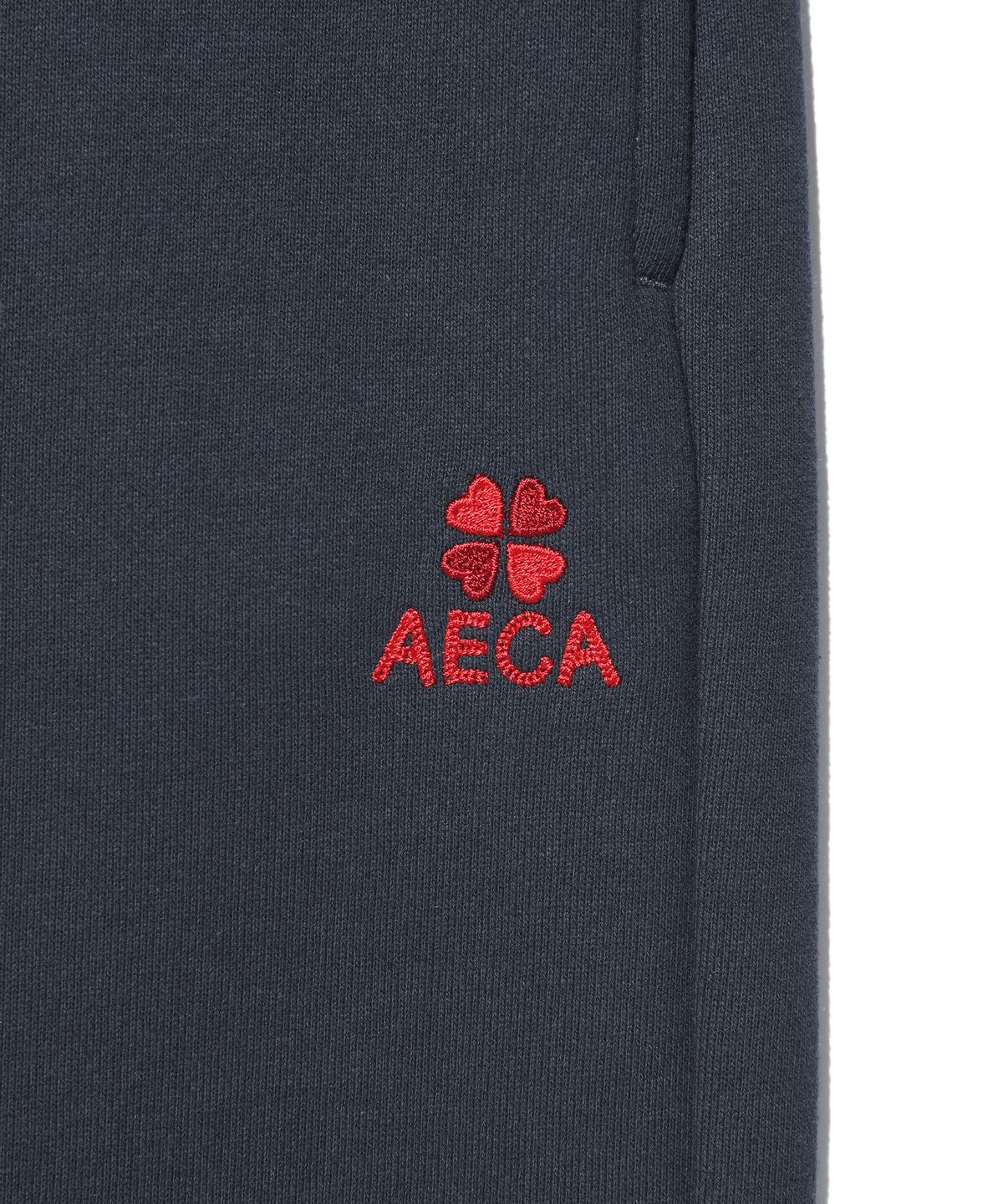 에이카화이트(AECA) EVERYDAY AECA CLOVER SWEAT PANTS-NAVY