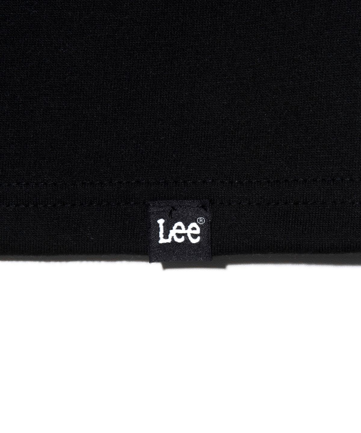 리(LEE) 빈티지 로고 티셔츠 블랙