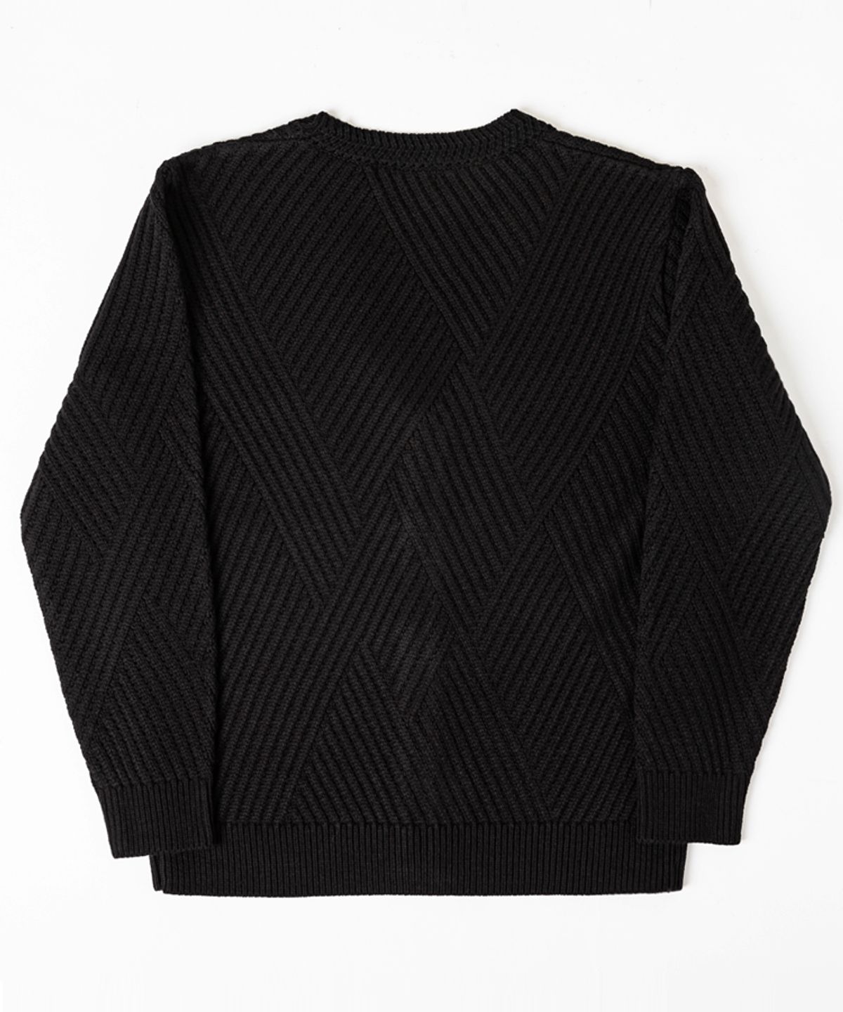 스트라이크(STRIKE) Multibutton Cardigan Knit (BLACK)