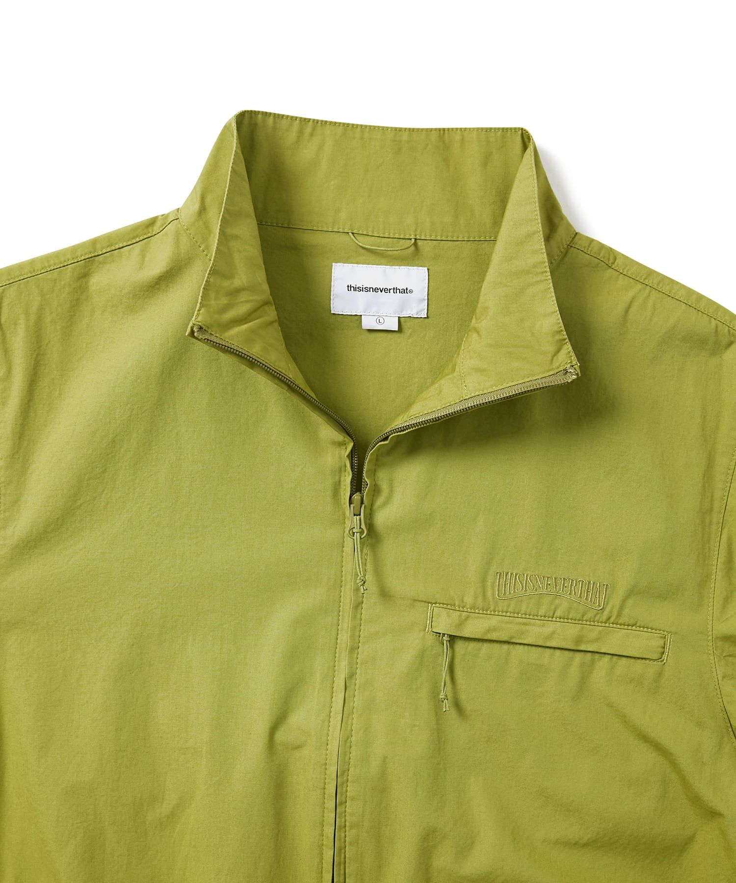 MUSINSA公式 | thisisneverthat Floral Embroidered Jacket Olive