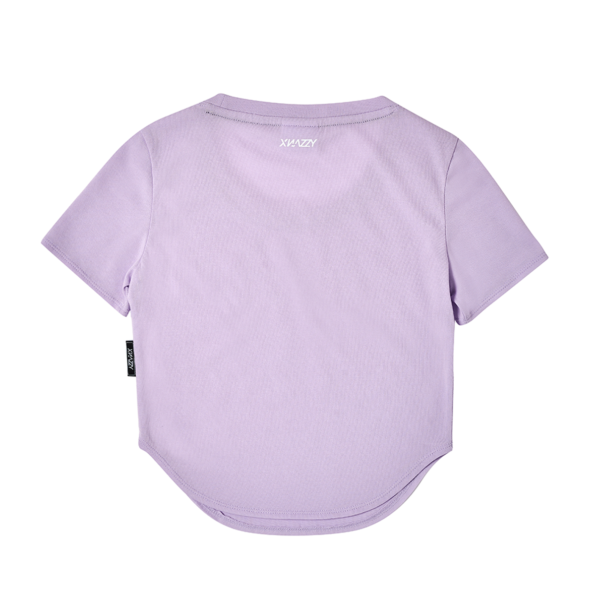 엑스네지(XNAZZY) 에어리스우먼 크롭티셔츠 XN22SPWTS01 LAVENDER