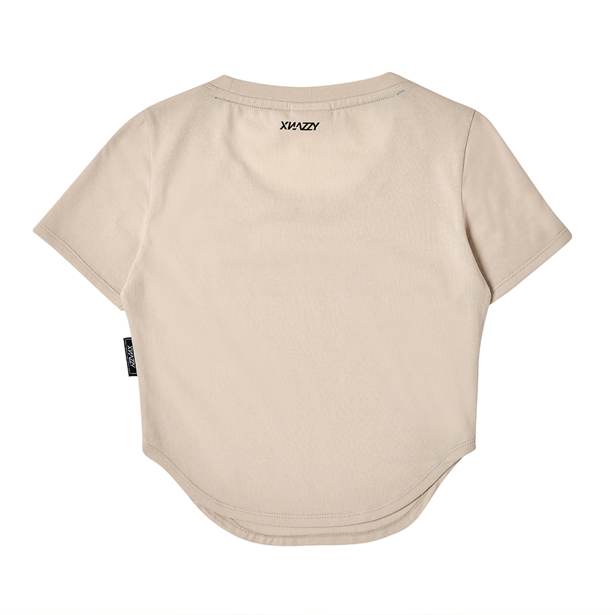 엑스네지(XNAZZY) 에어리스우먼 크롭티셔츠 XN22SPWTS01 CREAM