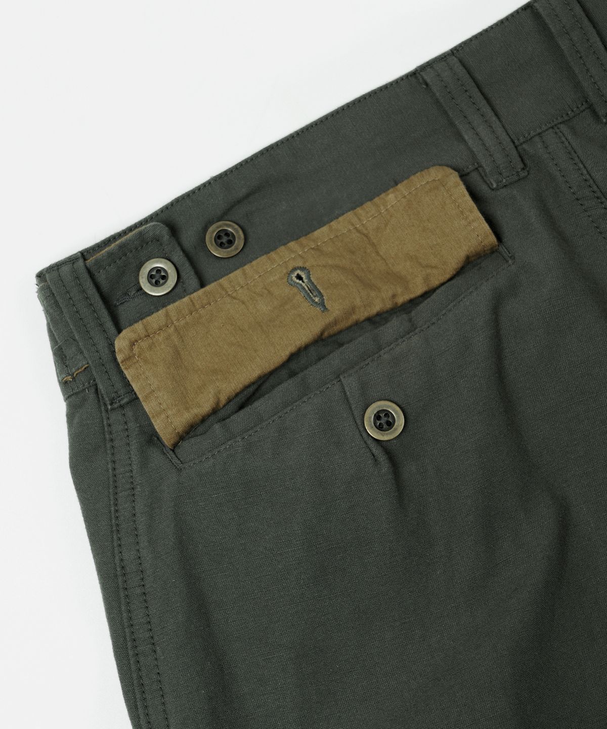 프리즘웍스(FRIZMWORKS) M64 FRENCH ARMY PANTS _ CHARCOAL