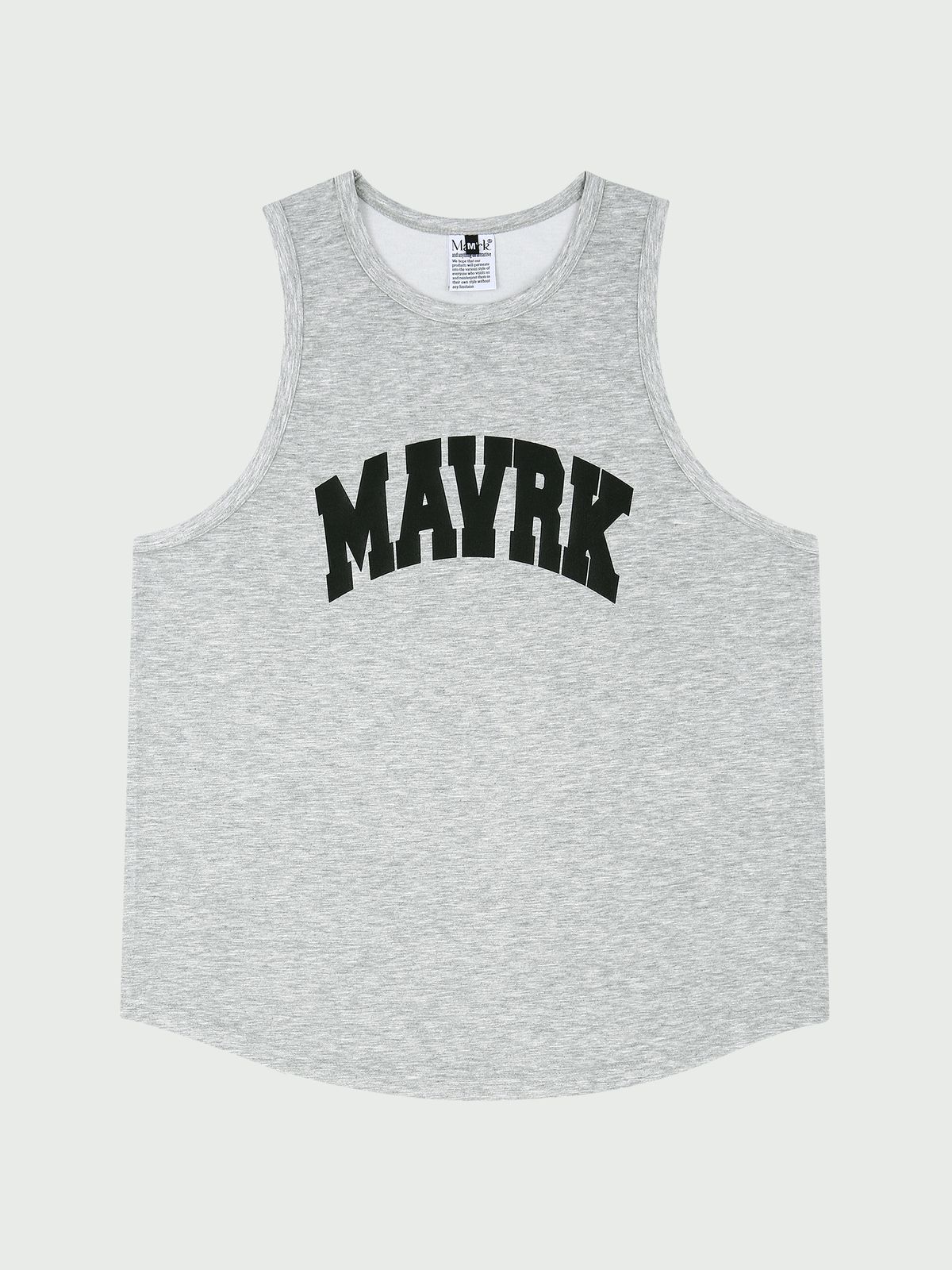 매버릭(MAVRK) M 커브드 로고 밸런스 슬리브리스 (6color)