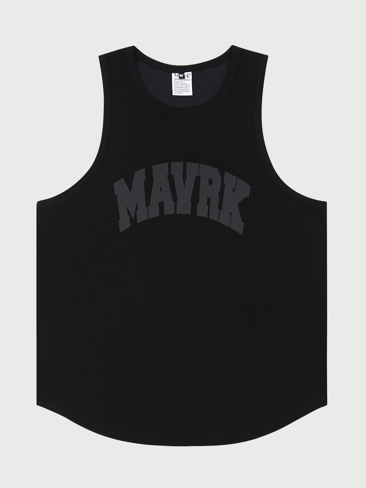 매버릭(MAVRK) M 커브드 로고 밸런스 슬리브리스 (6color)