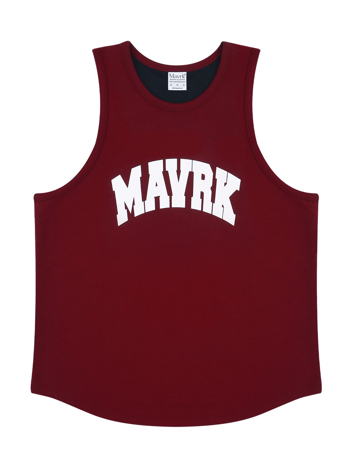 매버릭(MAVRK) M 커브드 로고 밸런스 슬리브리스 (6color)