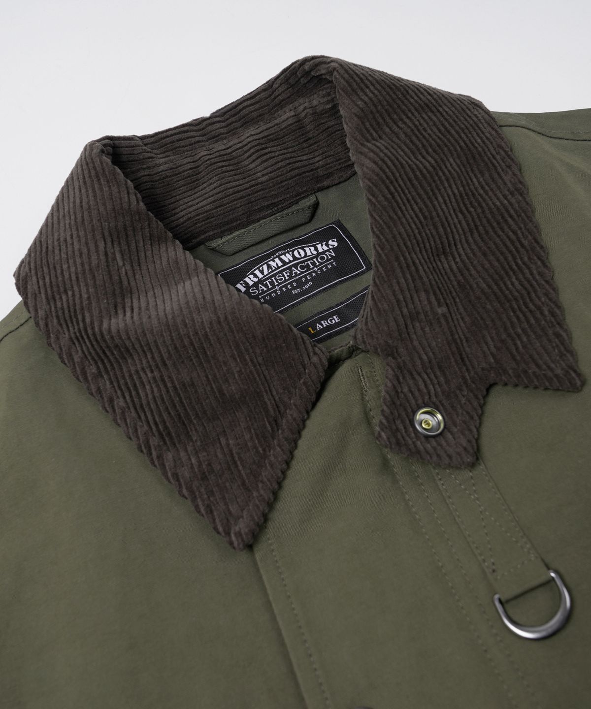 프리즘웍스(FRIZMWORKS) HERITAGE HUNTING JACKET 002 _ OLIVE