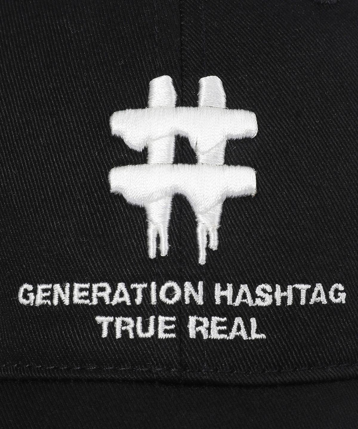빈트릴(BEENTRILL) 드리피 해시태그 볼캡(블랙)