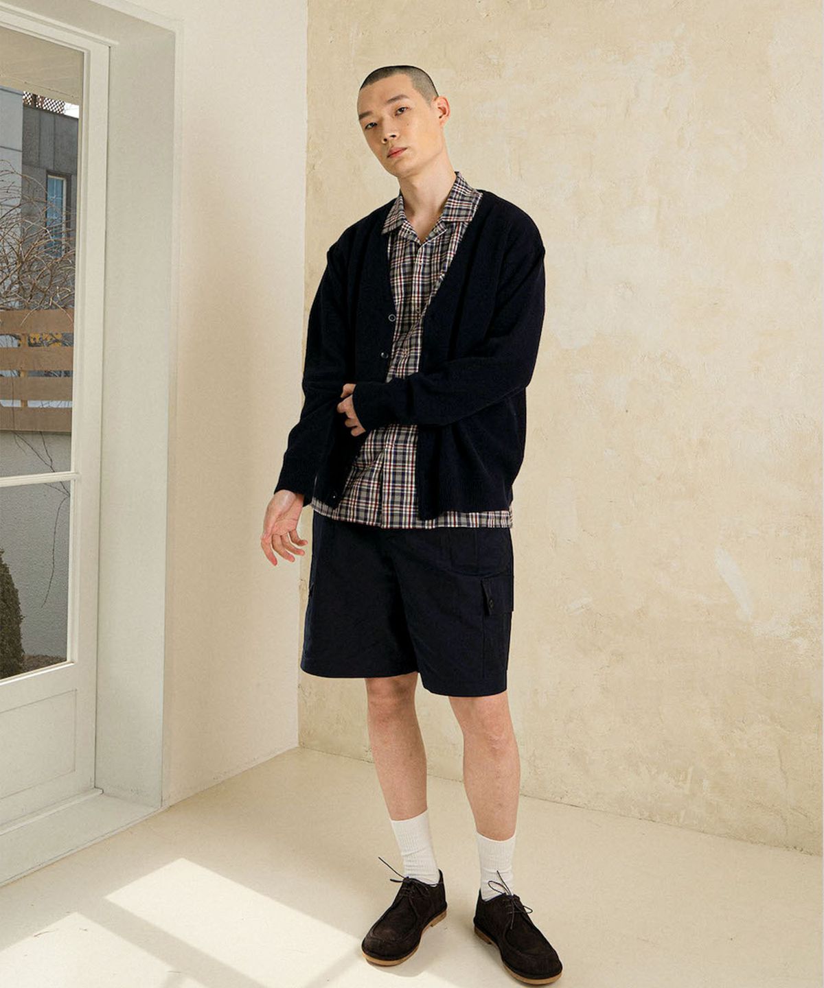 아우로(OURO) ADVENTURE SHORTS [ NAVY ]