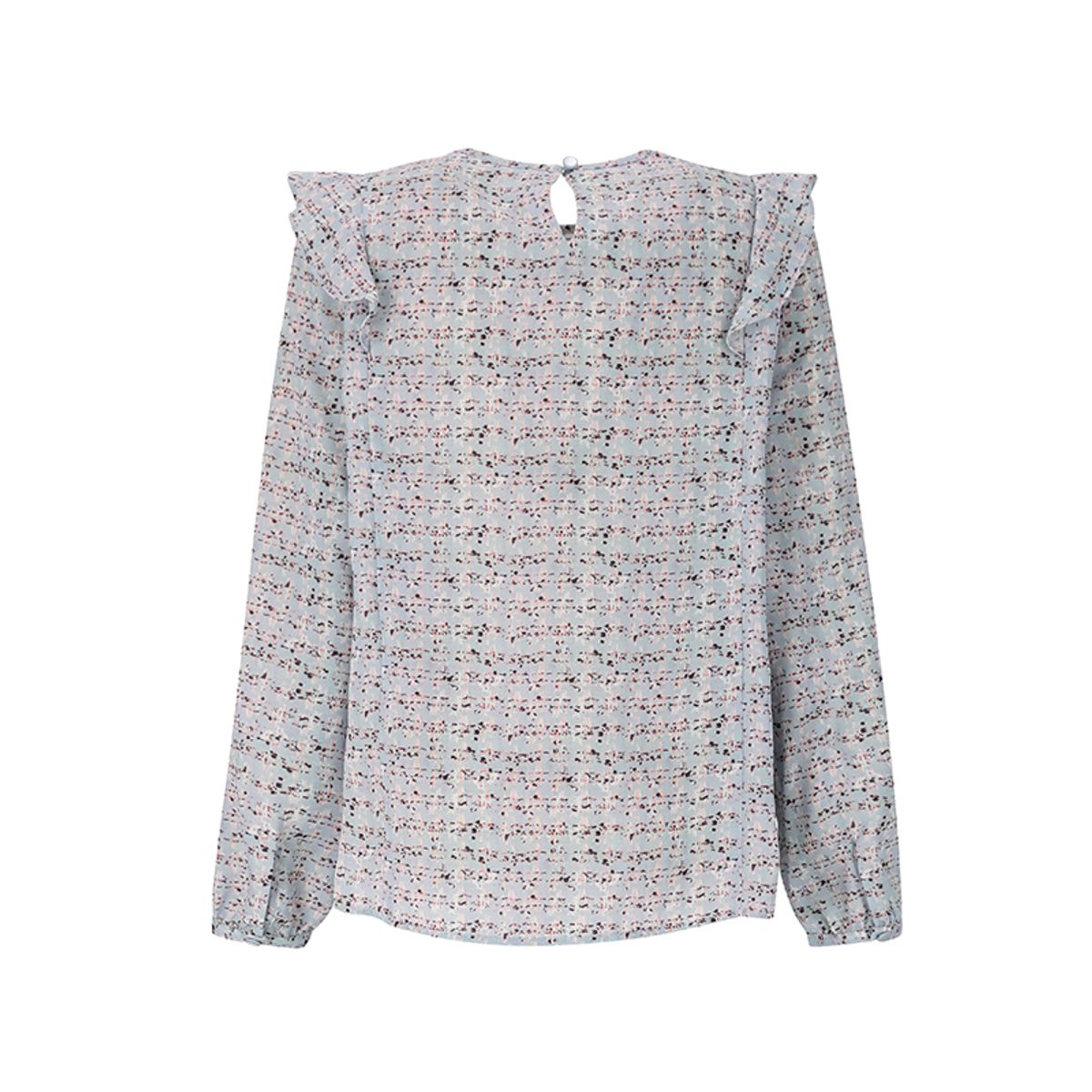 숲(SOUP) 셔링넥 프릴 블라우스(SZ2LS32)