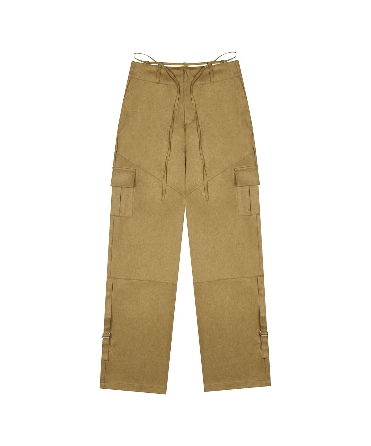 라티젠(LARTIGENT) L2 RIBBON POCKET PANTS(BROWN)