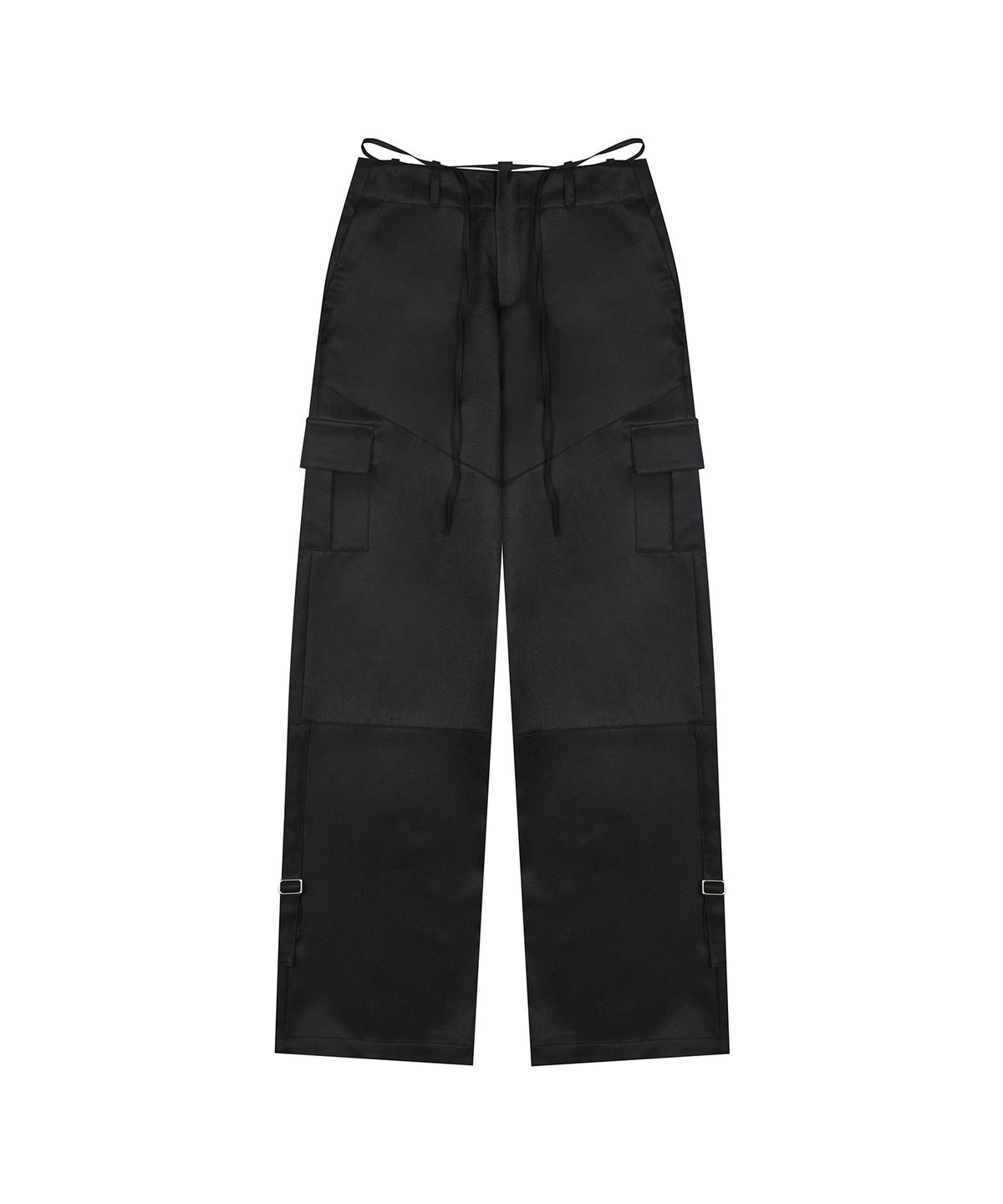 라티젠(LARTIGENT) L2 RIBBON POCKET PANTS(BLACK)