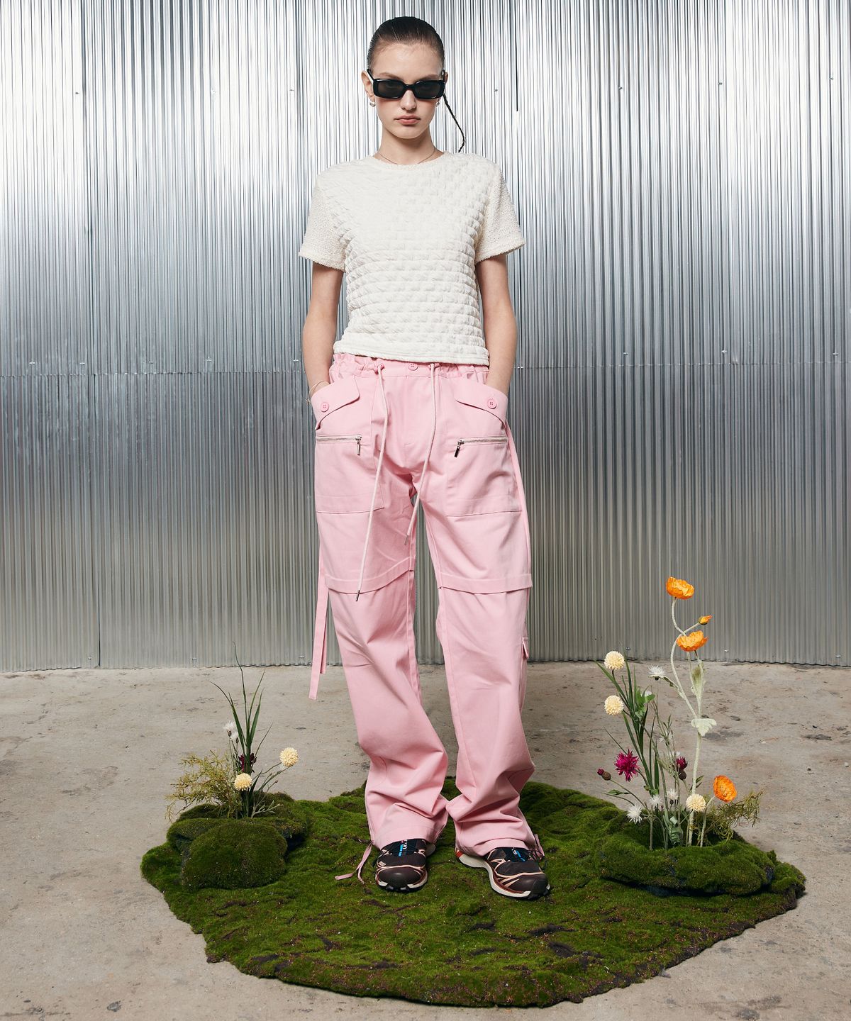 라티젠(LARTIGENT) L2 POCKET PANTS(PINK)