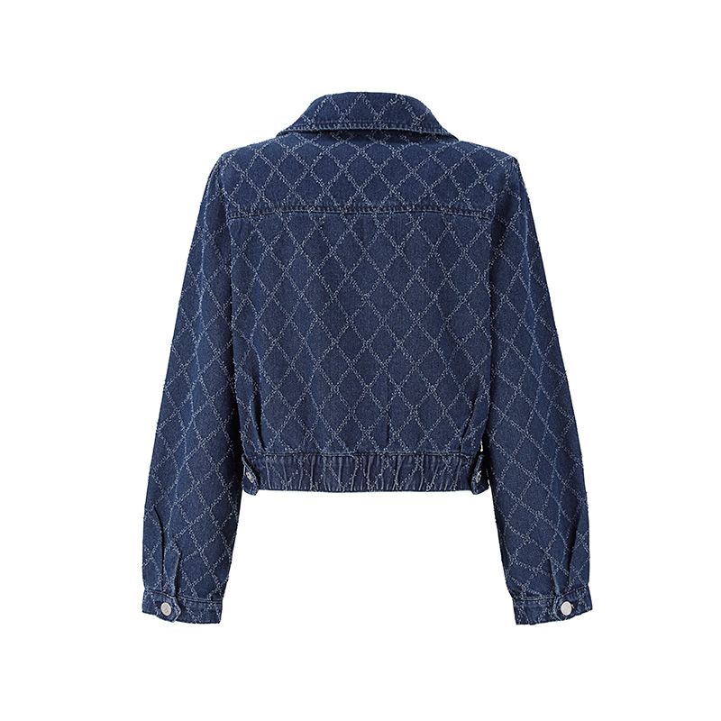 MUSINSA公式 | SOUP ショートカラー スクラッチ デニムジャケット(SZ3DJ30)