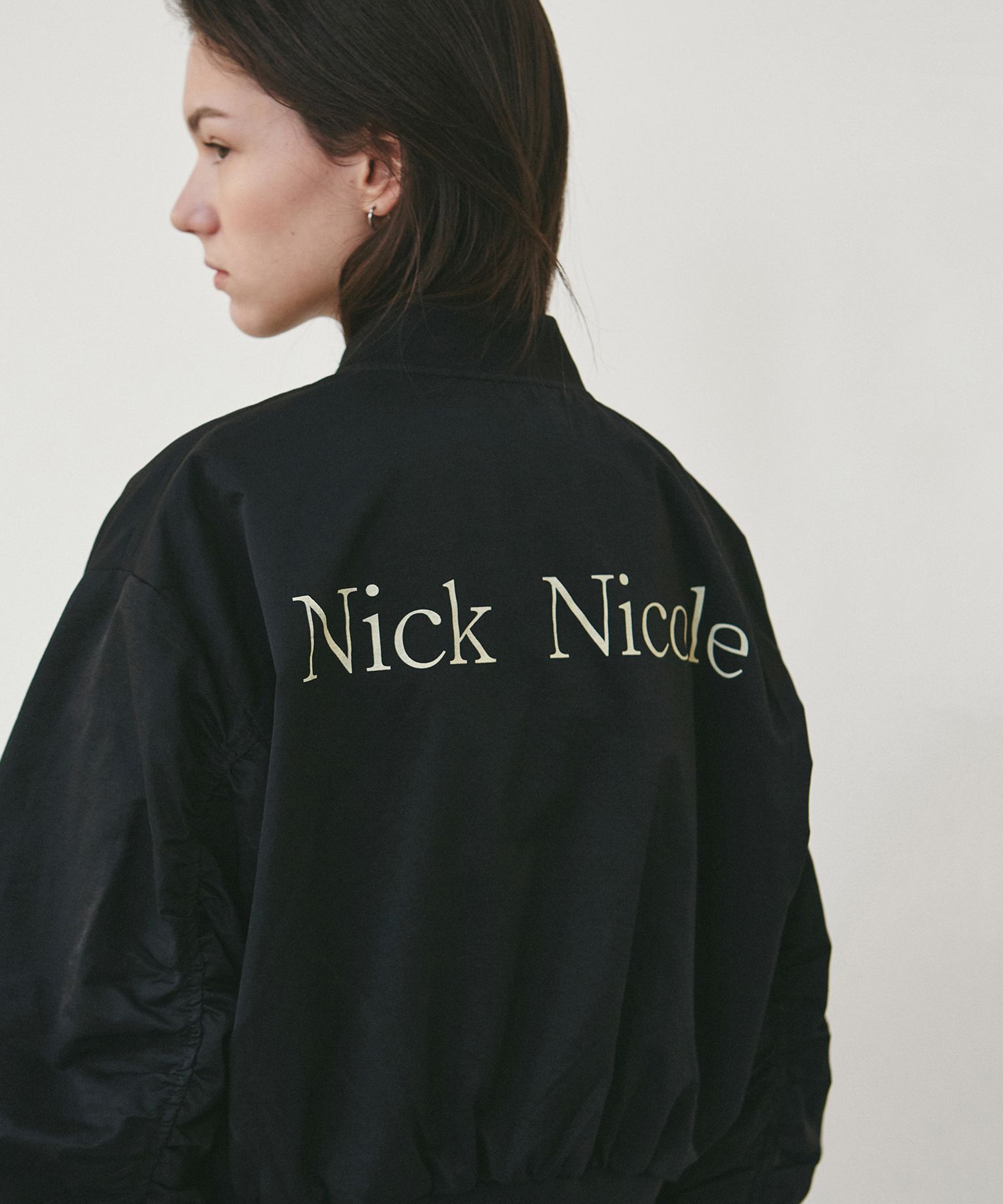 ブルゾン NICK&NICOLE NICOLE MINIMAL RAGLAN BLOUSON 4BTR462 NICK&NICOLE NICOLE MINIMAL RAGLAN BLOUSON 4BTR462