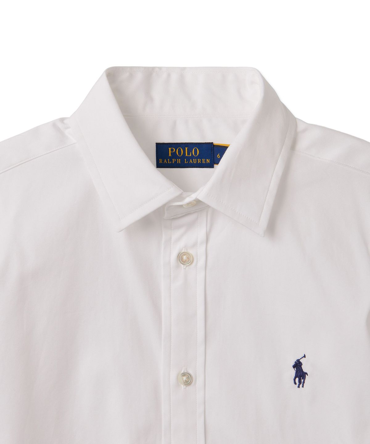 폴로 랄프 로렌(POLO RALPH LAUREN) W 포플린 스트레치 셔츠 - 화이트
