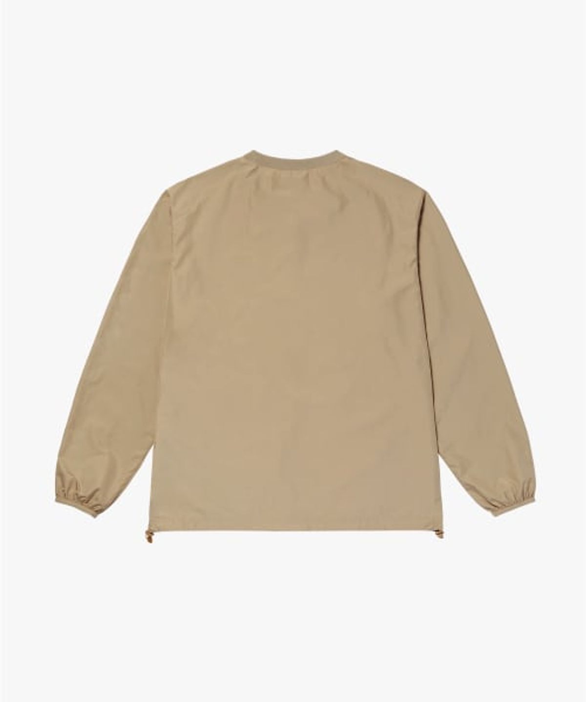 골스튜디오(GOALSTUDIO) AIR THROUGH LONG SLEEVE WIND PULLOVER-BEIGE