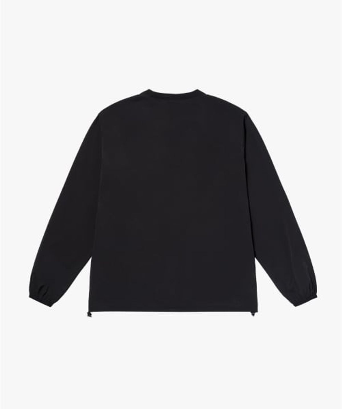 골스튜디오(GOALSTUDIO) AIR THROUGH LONG SLEEVE WIND PULLOVER-BLACK