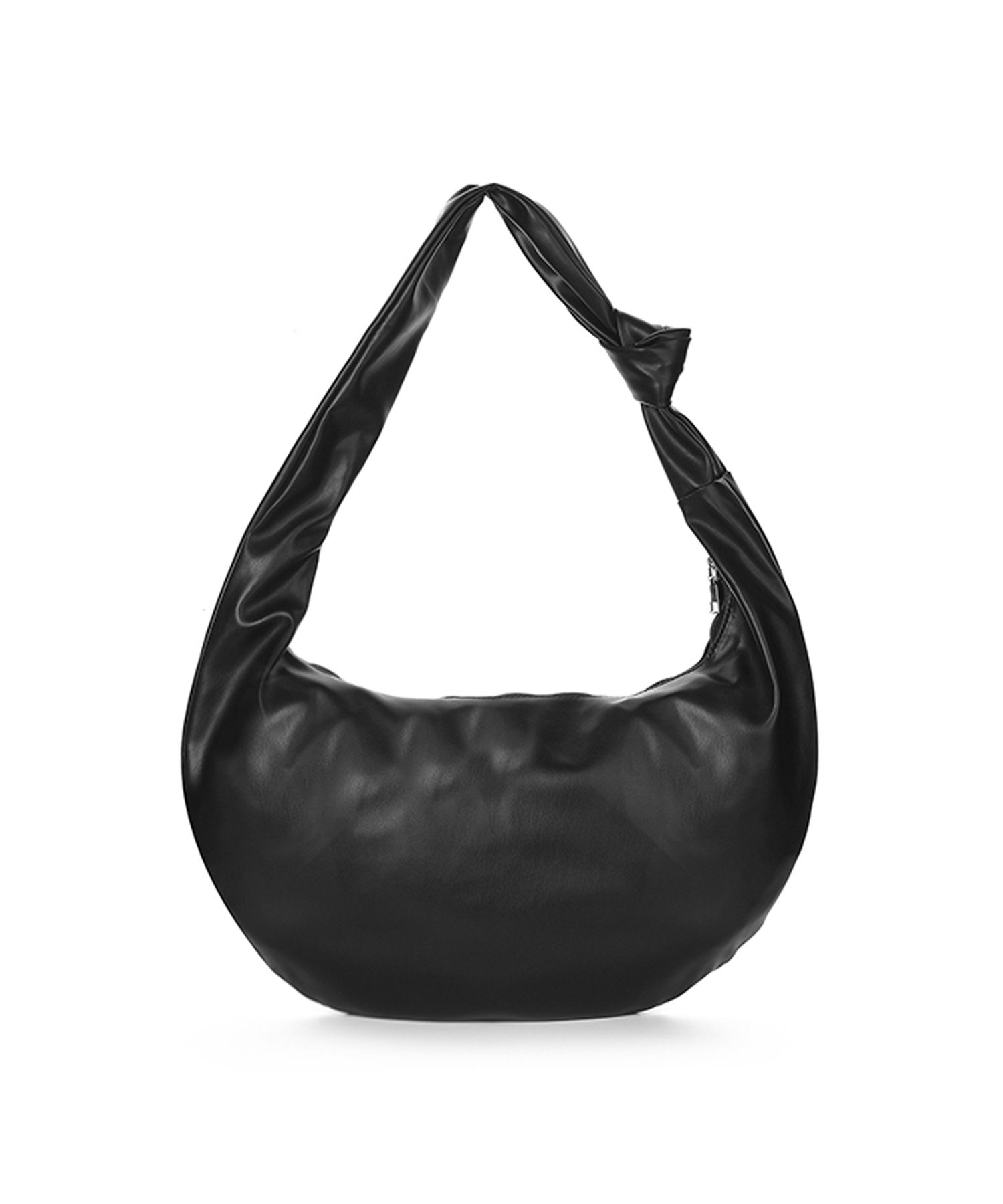 MUSINSA | NICK&NICOLE NICOLE SHOULDER KNOT BAG_BLACK