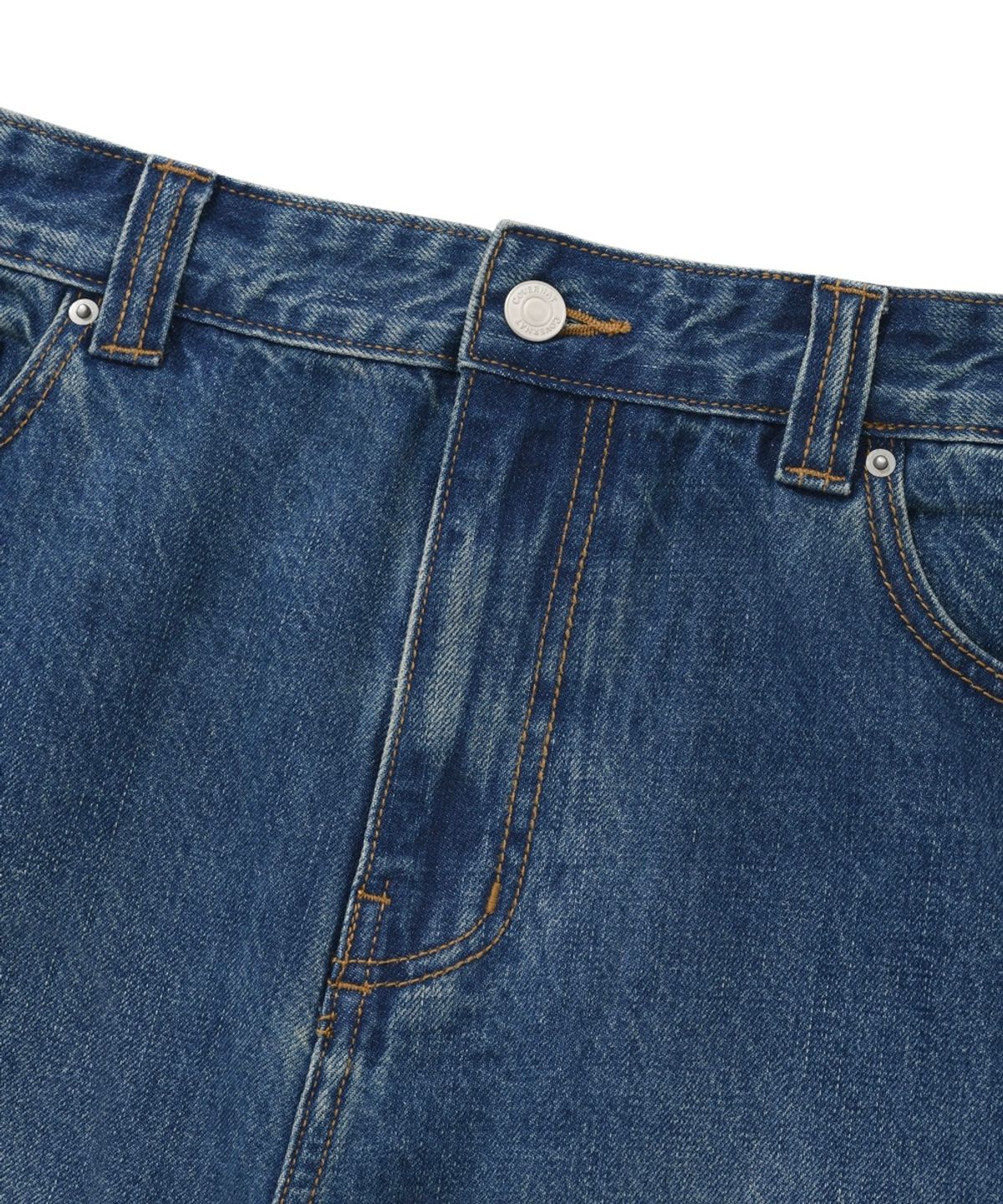 커버낫(COVERNAT) 와이드 데님 팬츠 블루