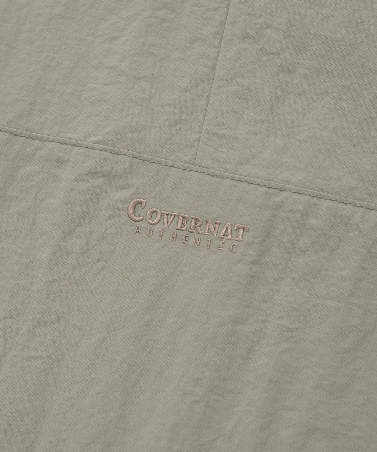 커버낫(COVERNAT) 윈드브레이커 아노락 자켓 베이지