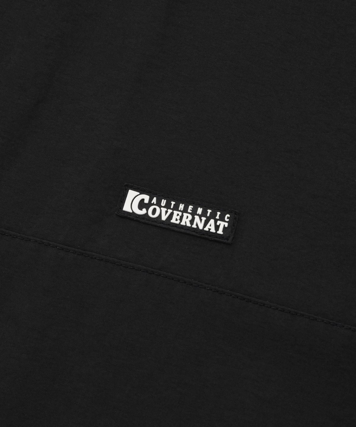 커버낫(COVERNAT) 윈드브레이커 아노락 자켓 블랙