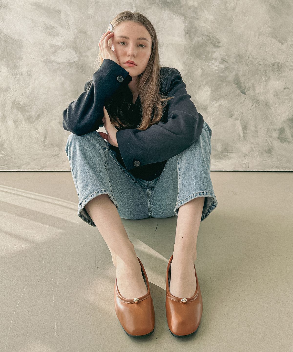 마크모크(MAC MOC) Kongkong 6Color 편안한 매쉬 플랫 1Cm