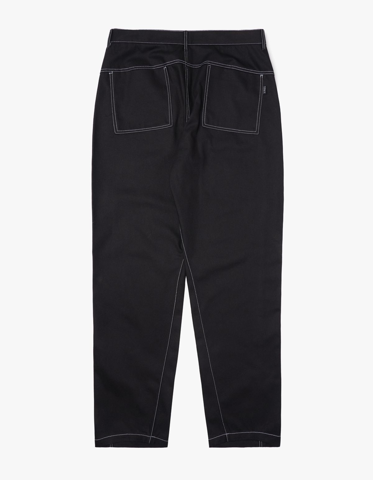 로어즈(LORES) Twisted Leg Trousers - Black
