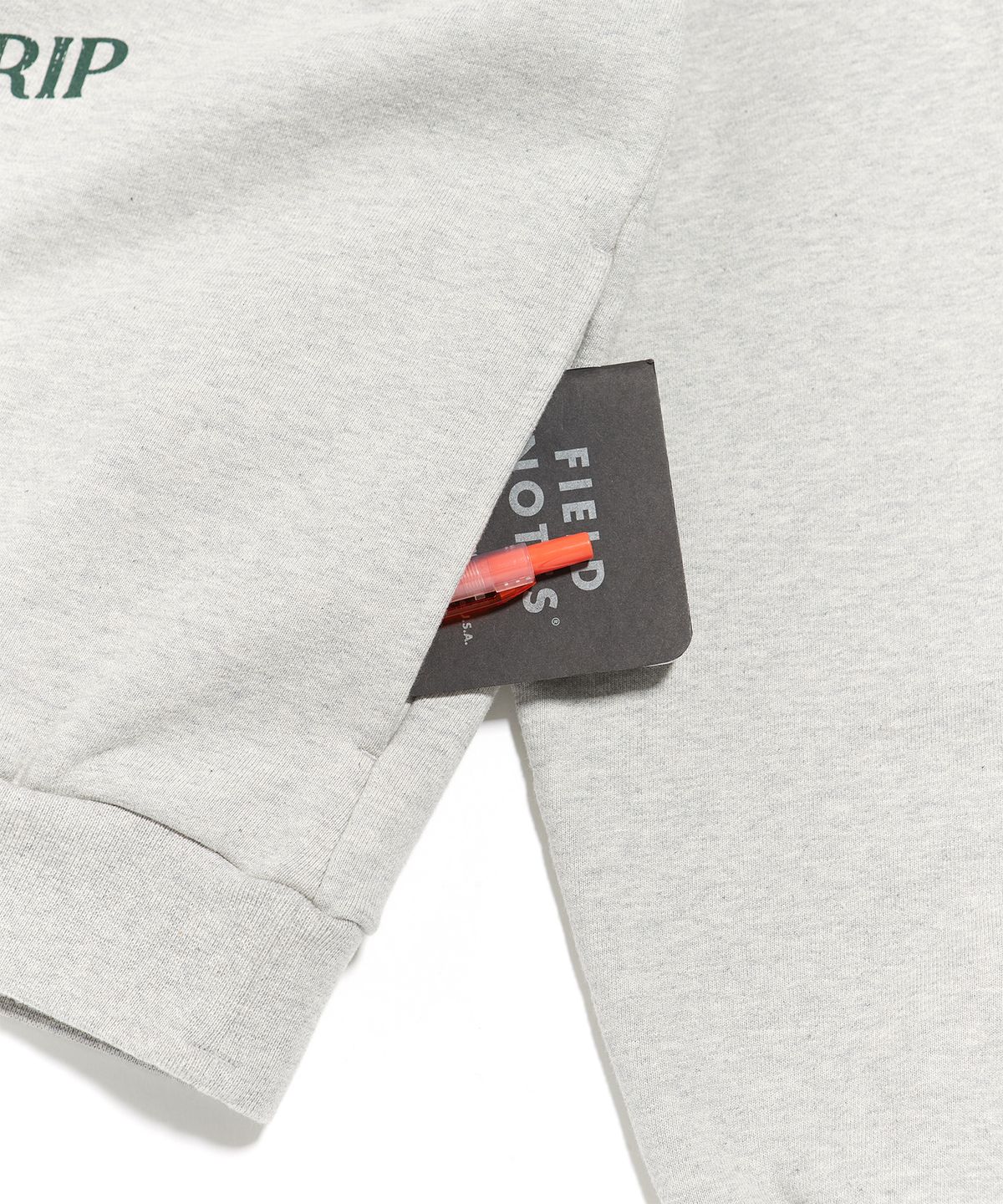 헬로 선라이즈(HELLO SUNRISE) HS Mermaid Logo Sweatshirt (Melange)